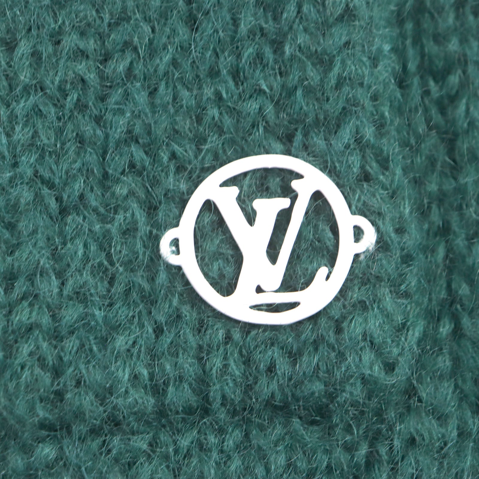 Louis Vuitton Mohair Nylon Wool Knit Cardigan