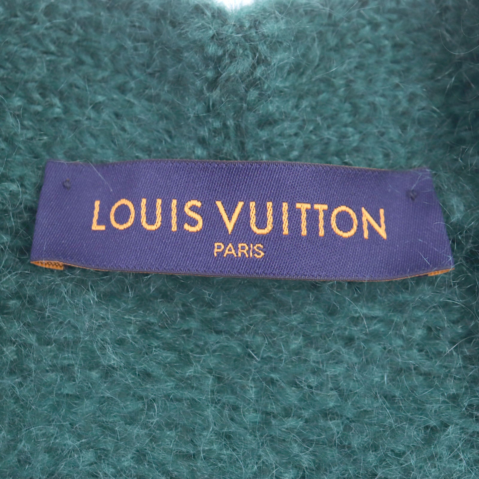 Louis Vuitton Mohair Nylon Wool Knit Cardigan