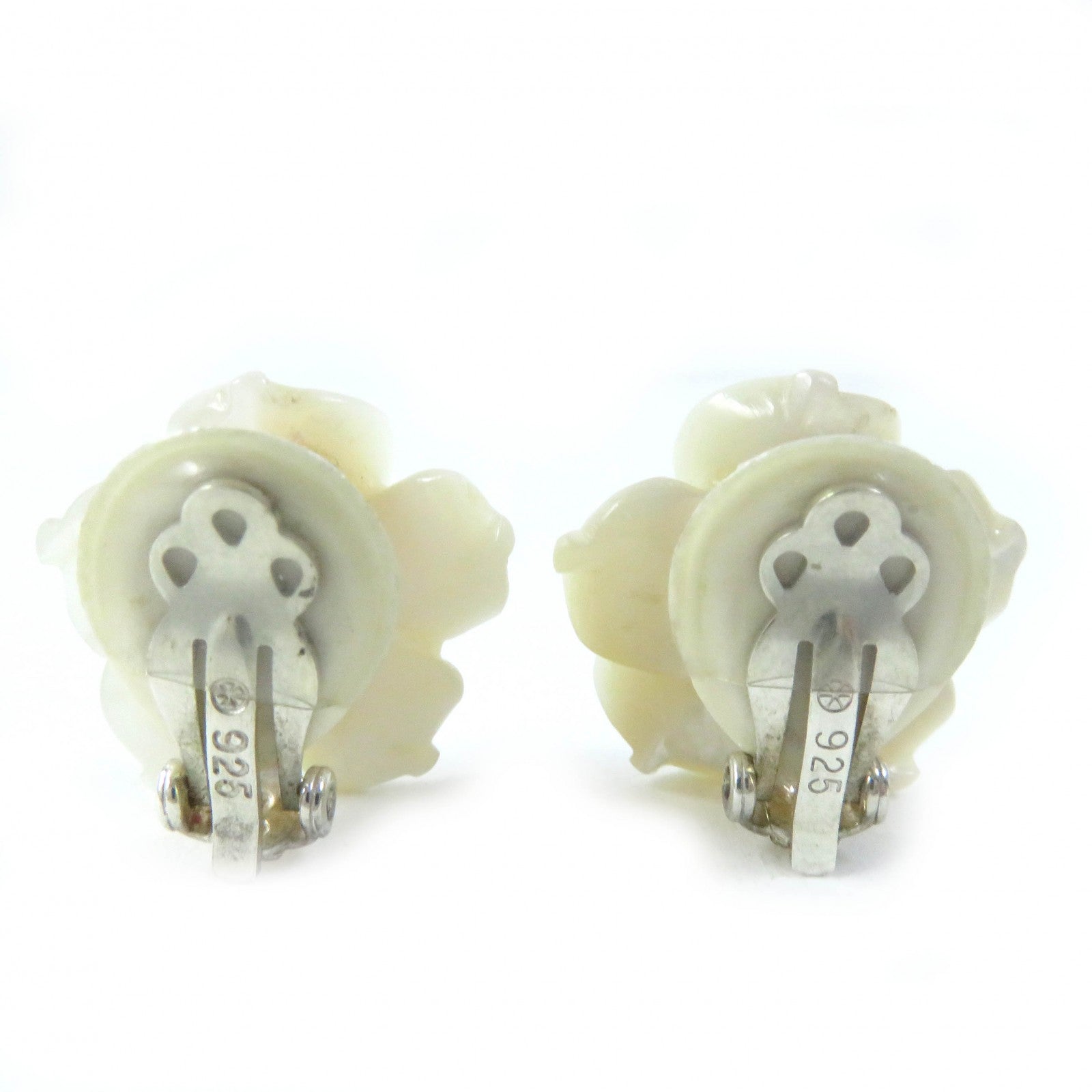 Stephen Dweck Flower Motif Shell Earrings SV925