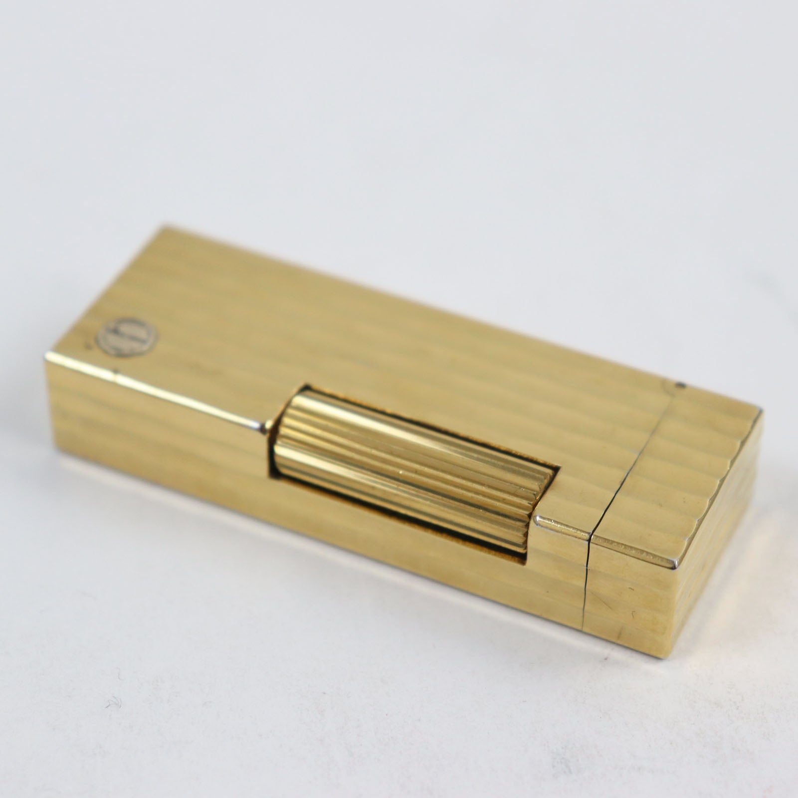 Dunhill Square Gold Gas Lighter