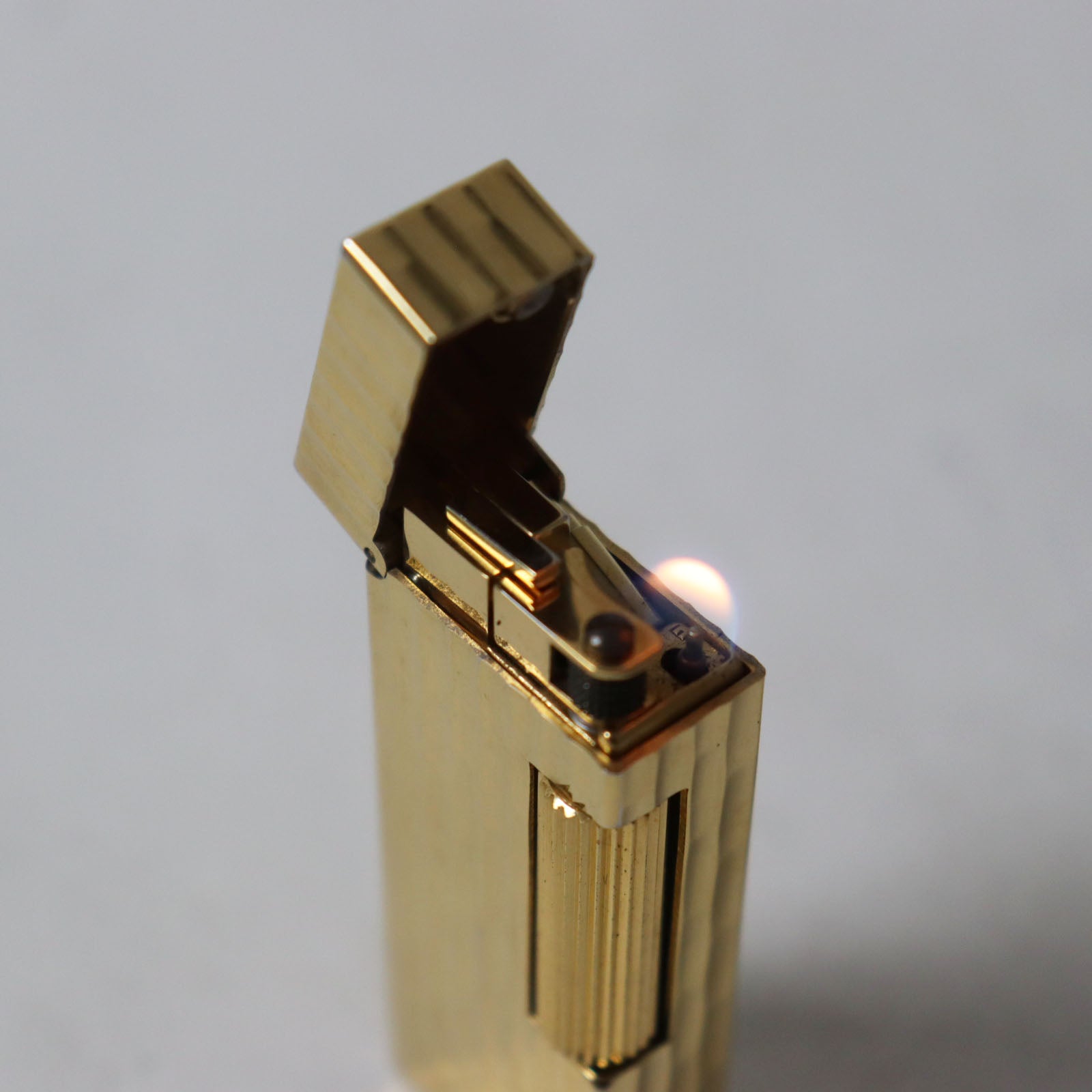 Dunhill Square Gold Gas Lighter