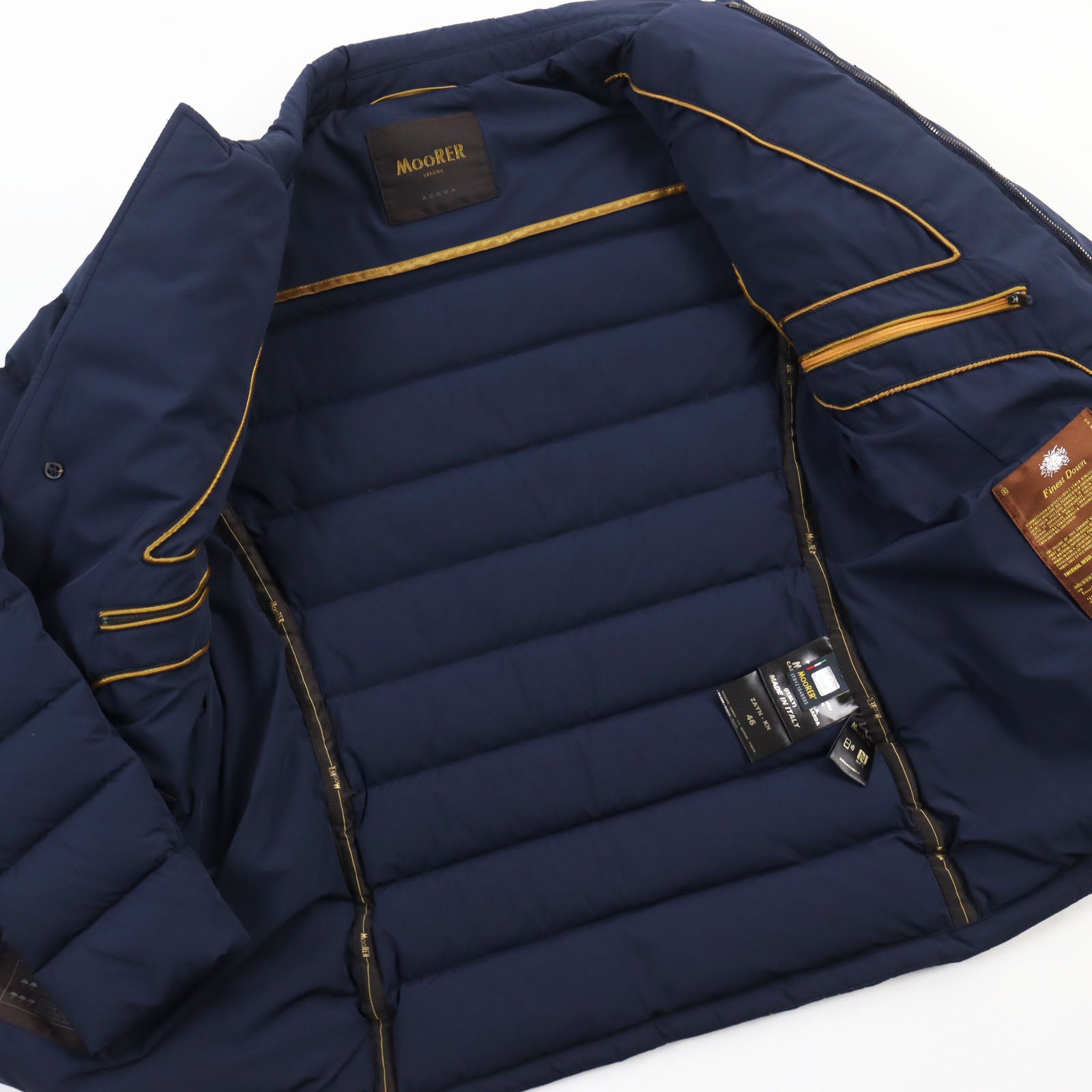 MOORER ZAYN-KN Down Jacket Navy 46 Italy