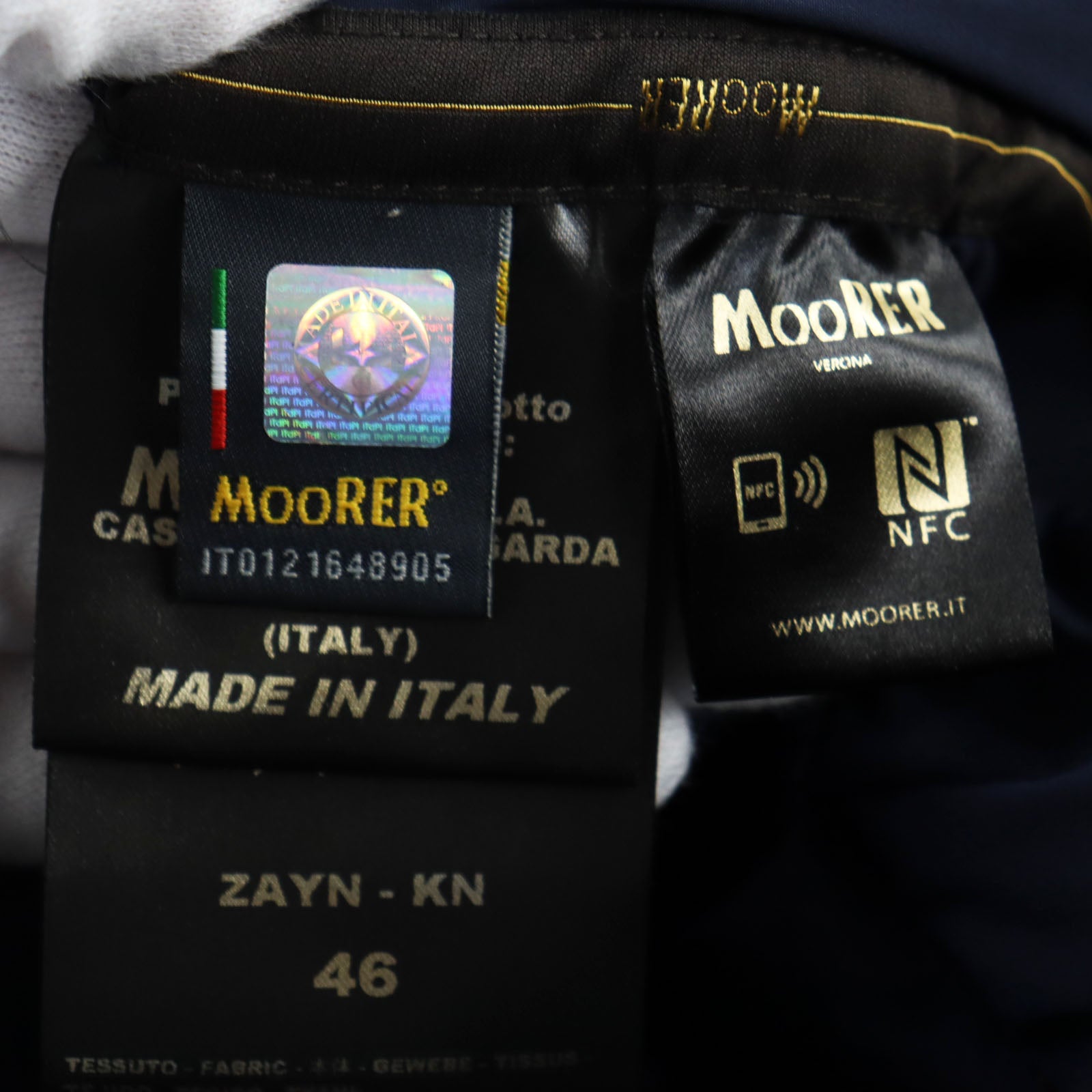 MOORER ZAYN-KN Down Jacket Navy 46 Italy