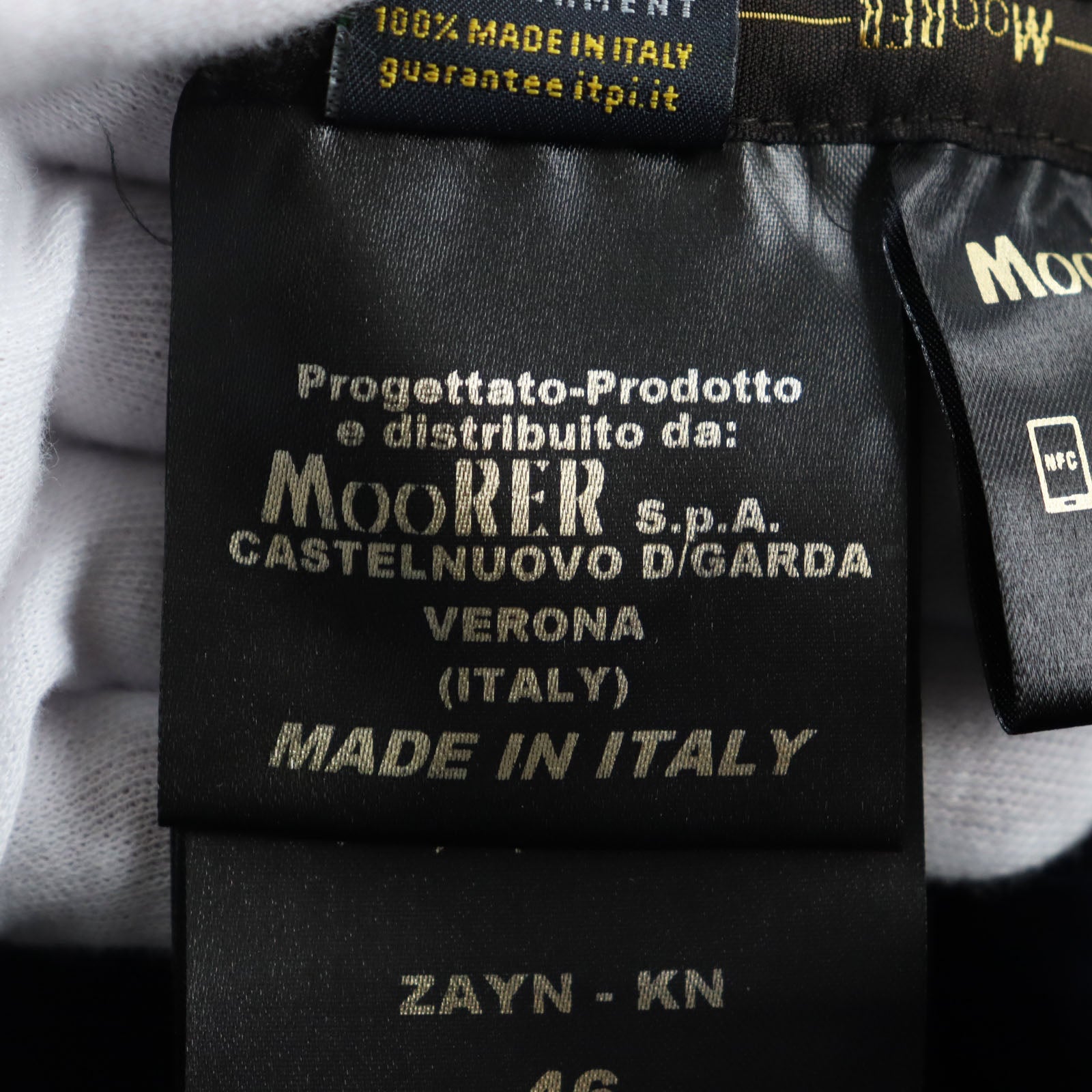 MOORER ZAYN-KN Down Jacket Navy 46 Italy