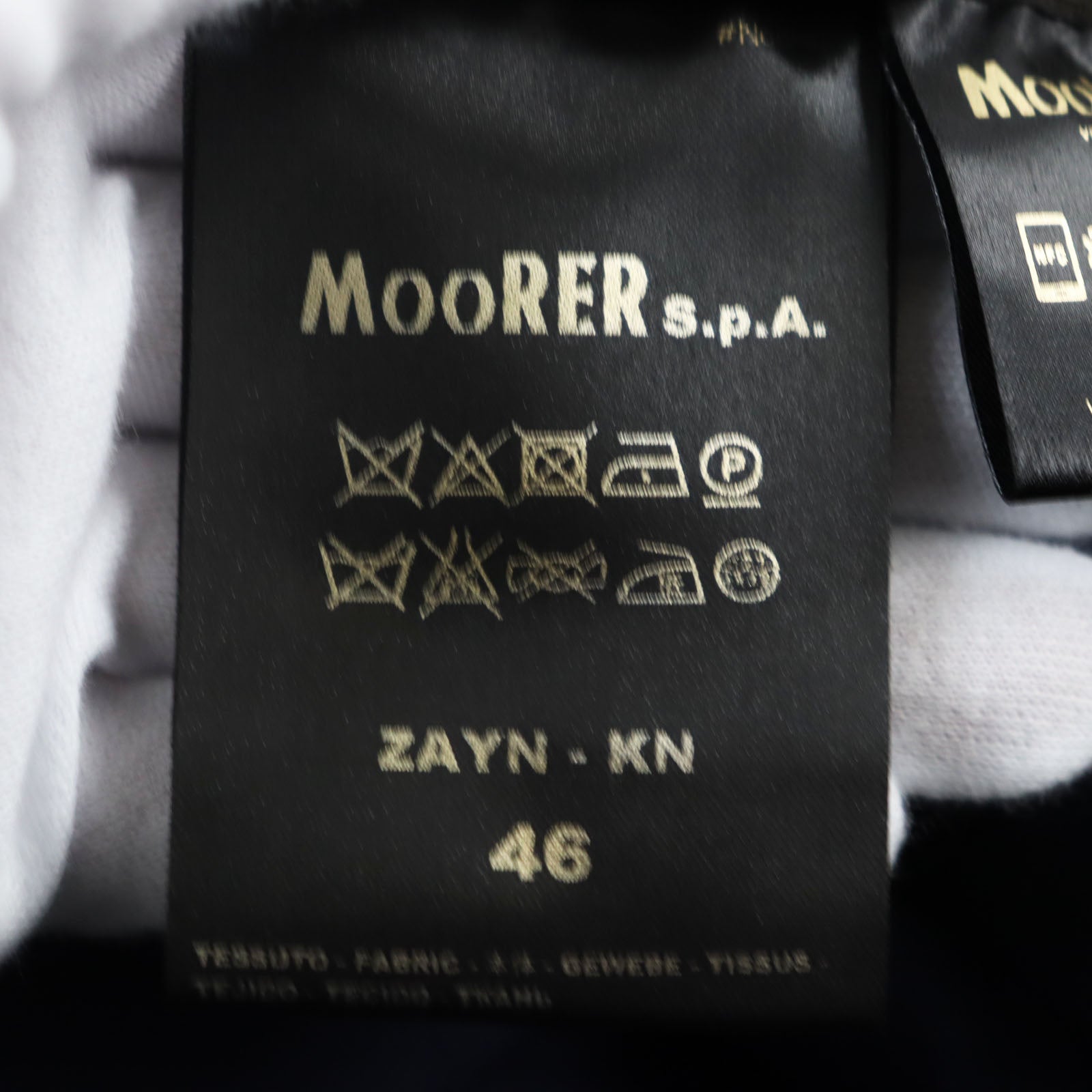 MOORER ZAYN-KN Down Jacket Navy 46 Italy