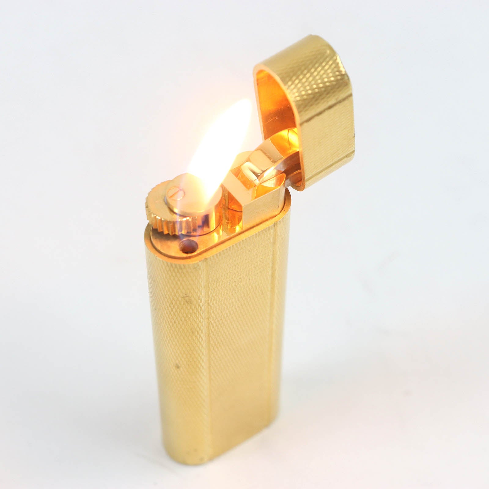 Cartier Oval Roller Gas Lighter Smoking Accessory