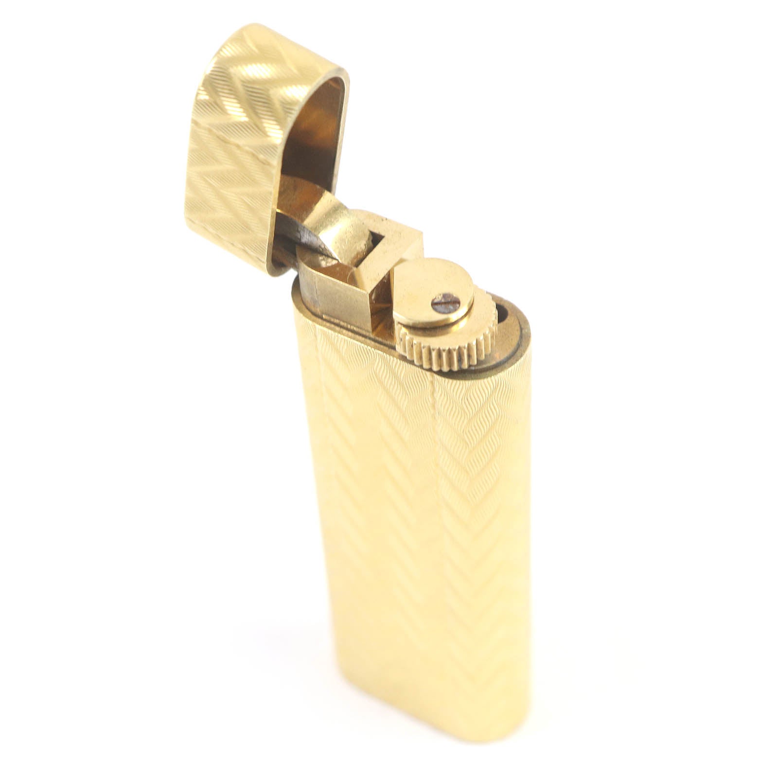 Cartier Oval Roller Gas Lighter Smoking Accessory