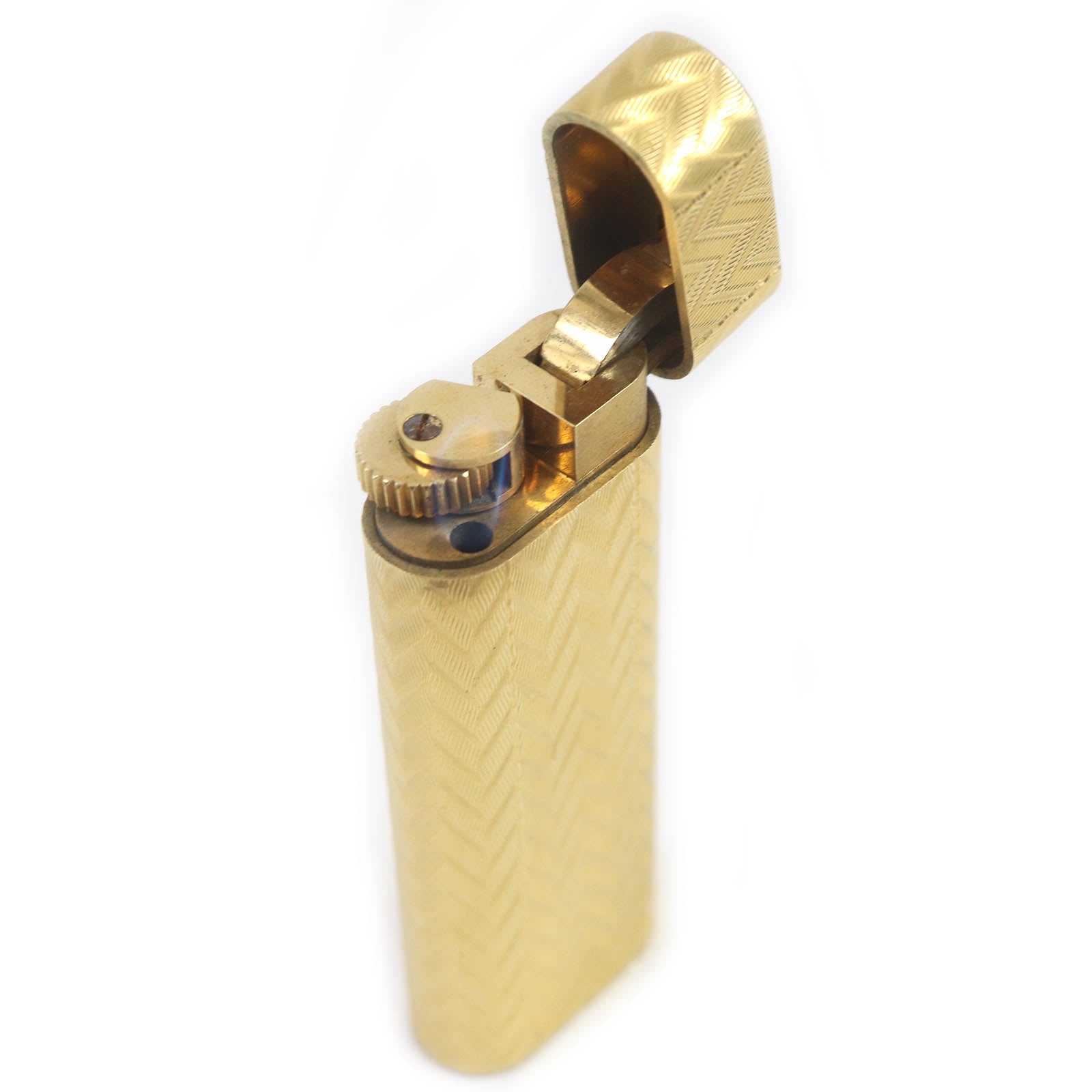 Cartier Oval Roller Gas Lighter Smoking Accessory