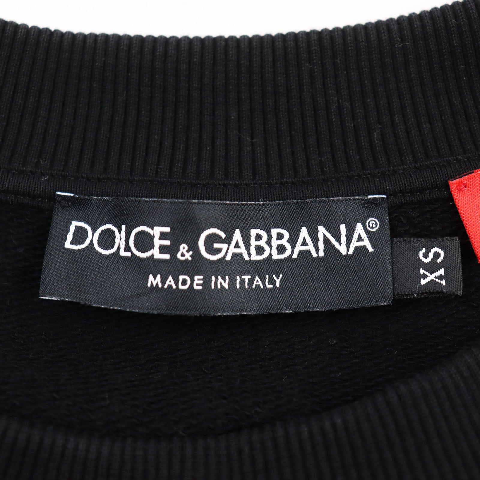 Dolce & Gabbana Cotton Sweatshirt Black XS