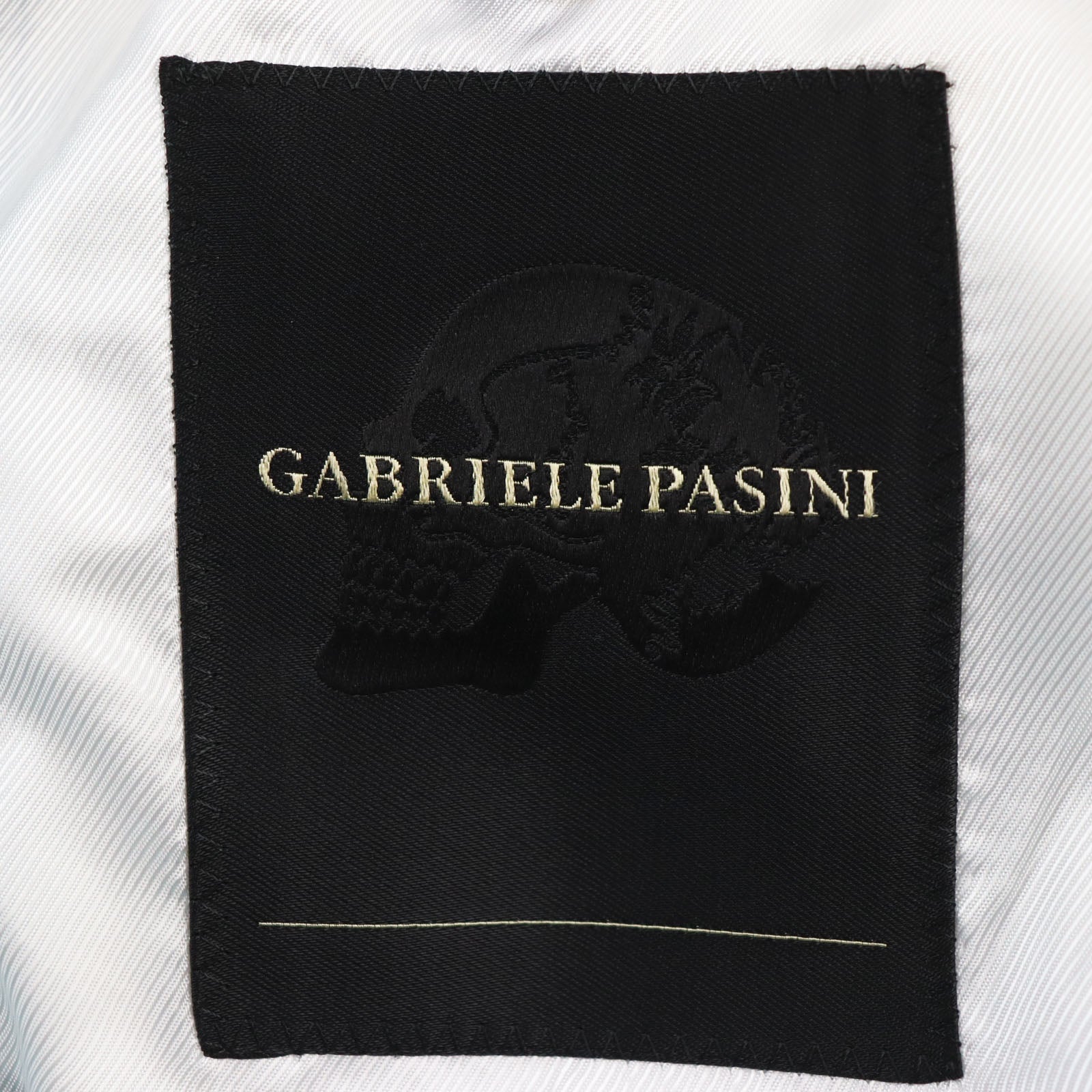 Gabriele Pasini Wool Single Suit with Lapel Pin