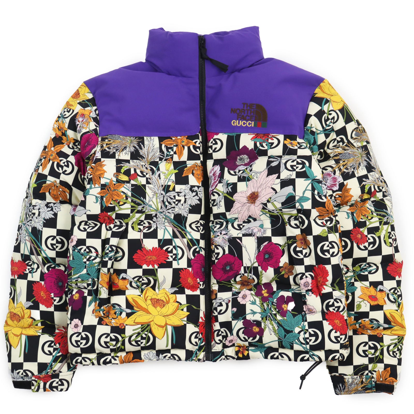 Gucci The North Face Floral Down Jacket