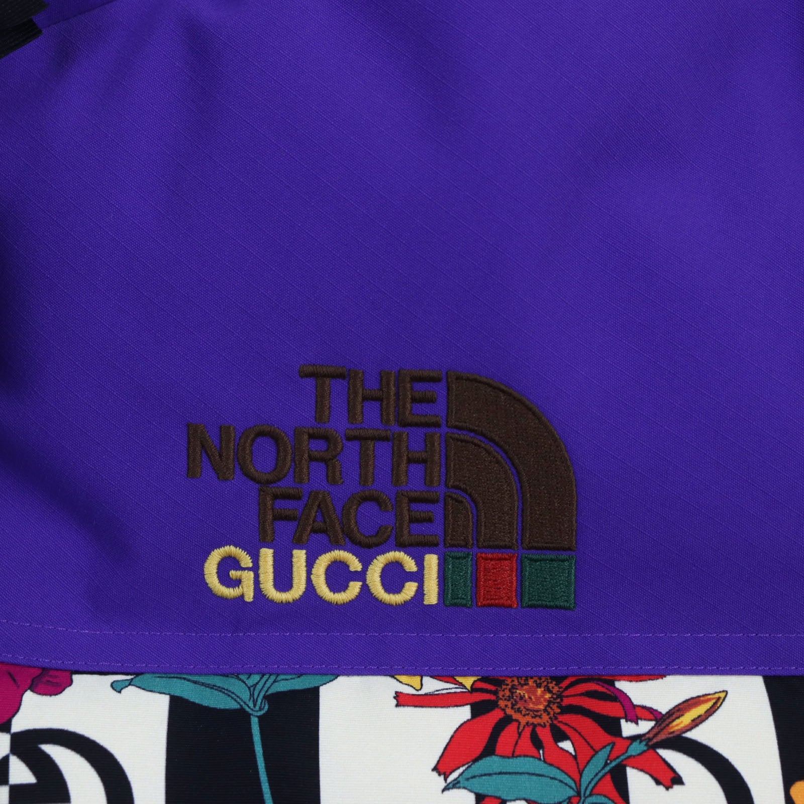 Gucci The North Face Floral Down Jacket