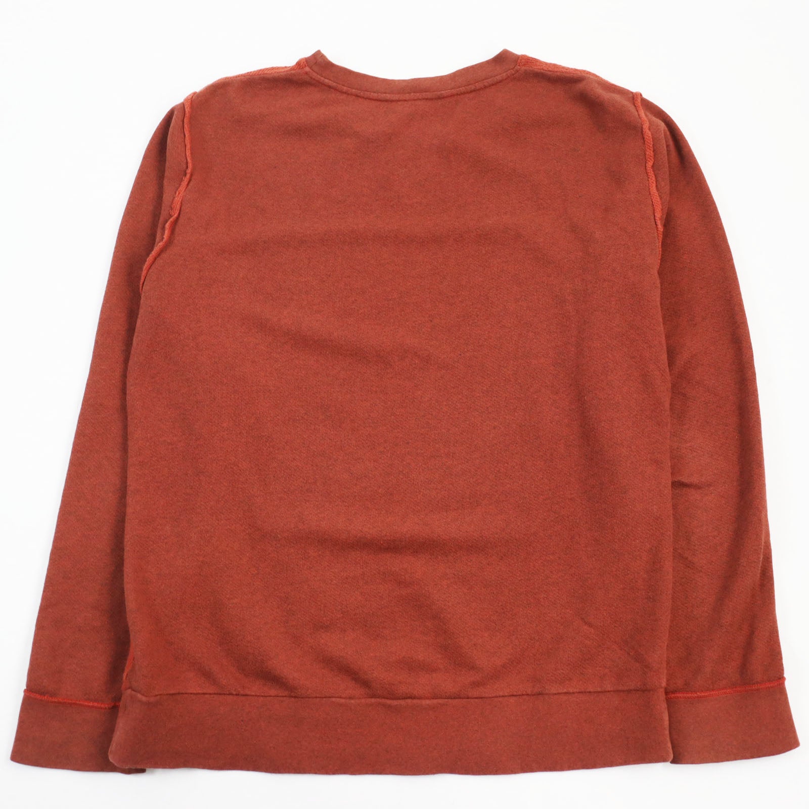 Loewe Anagram Cotton Pullover Sweatshirt Orange S