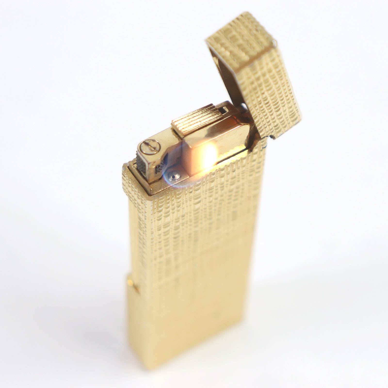 Dunhill Gold Gas Lighter Swiss Made