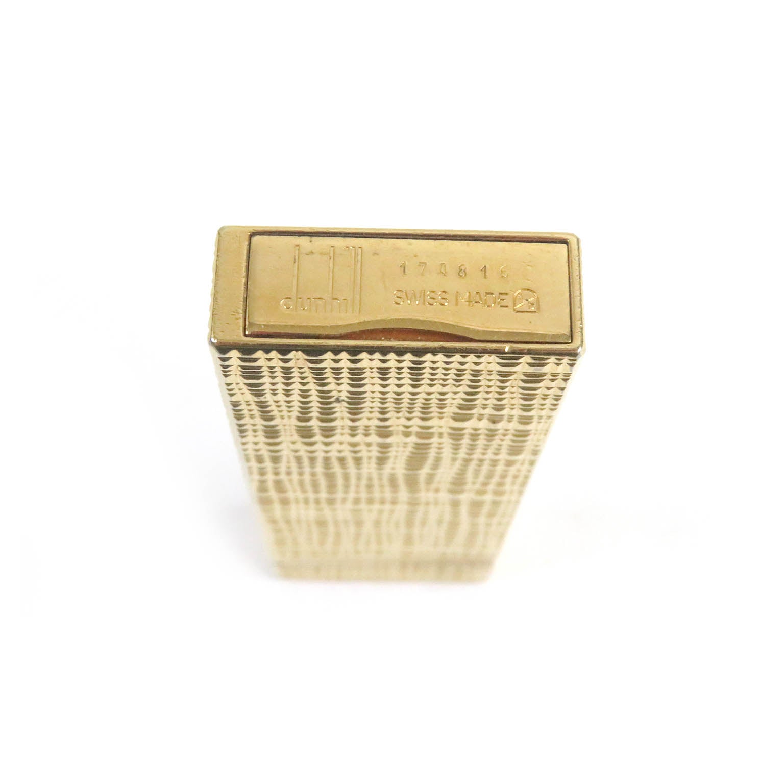 Dunhill Gold Gas Lighter Swiss Made