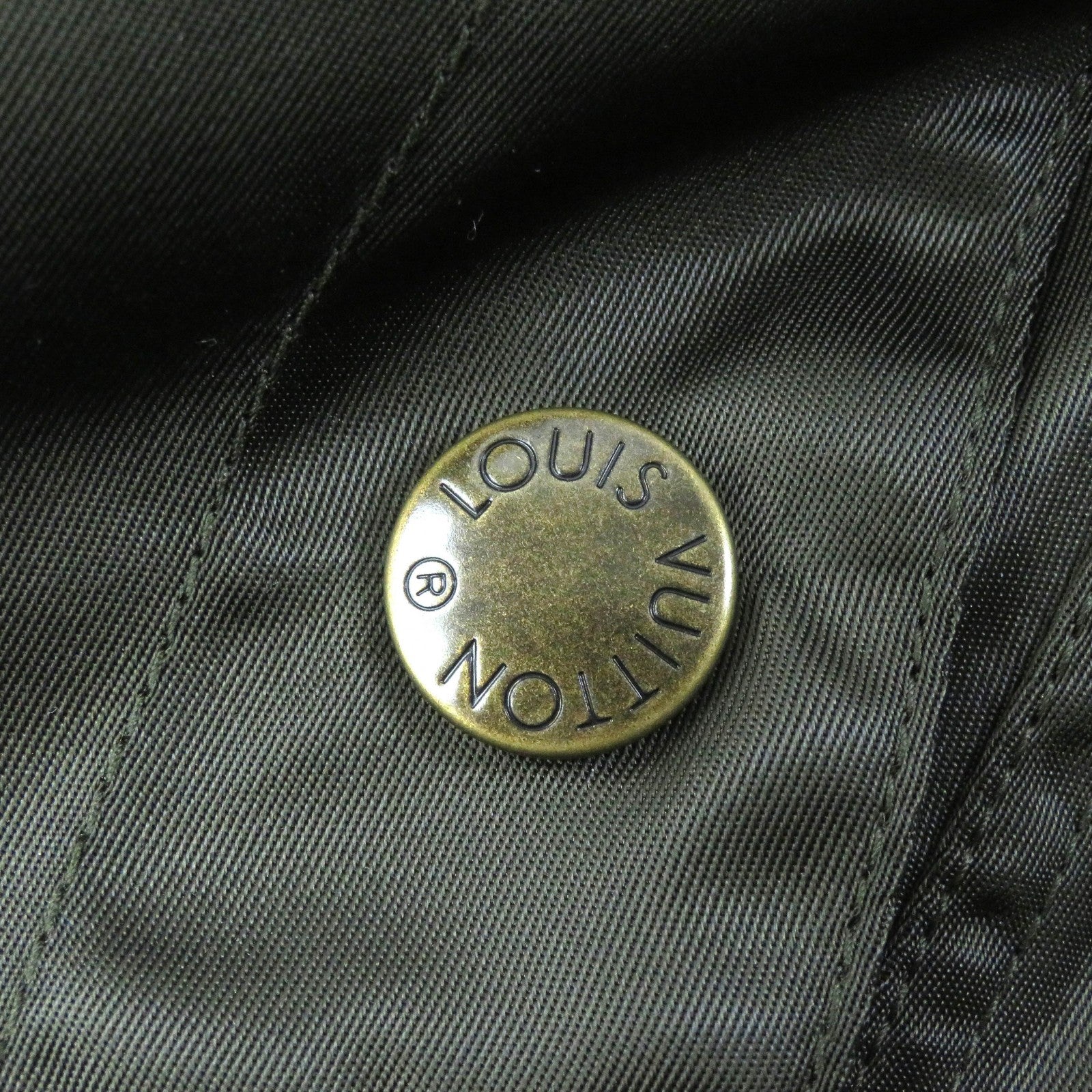 Louis Vuitton Monogram Nylon Hooded Parka Jacket