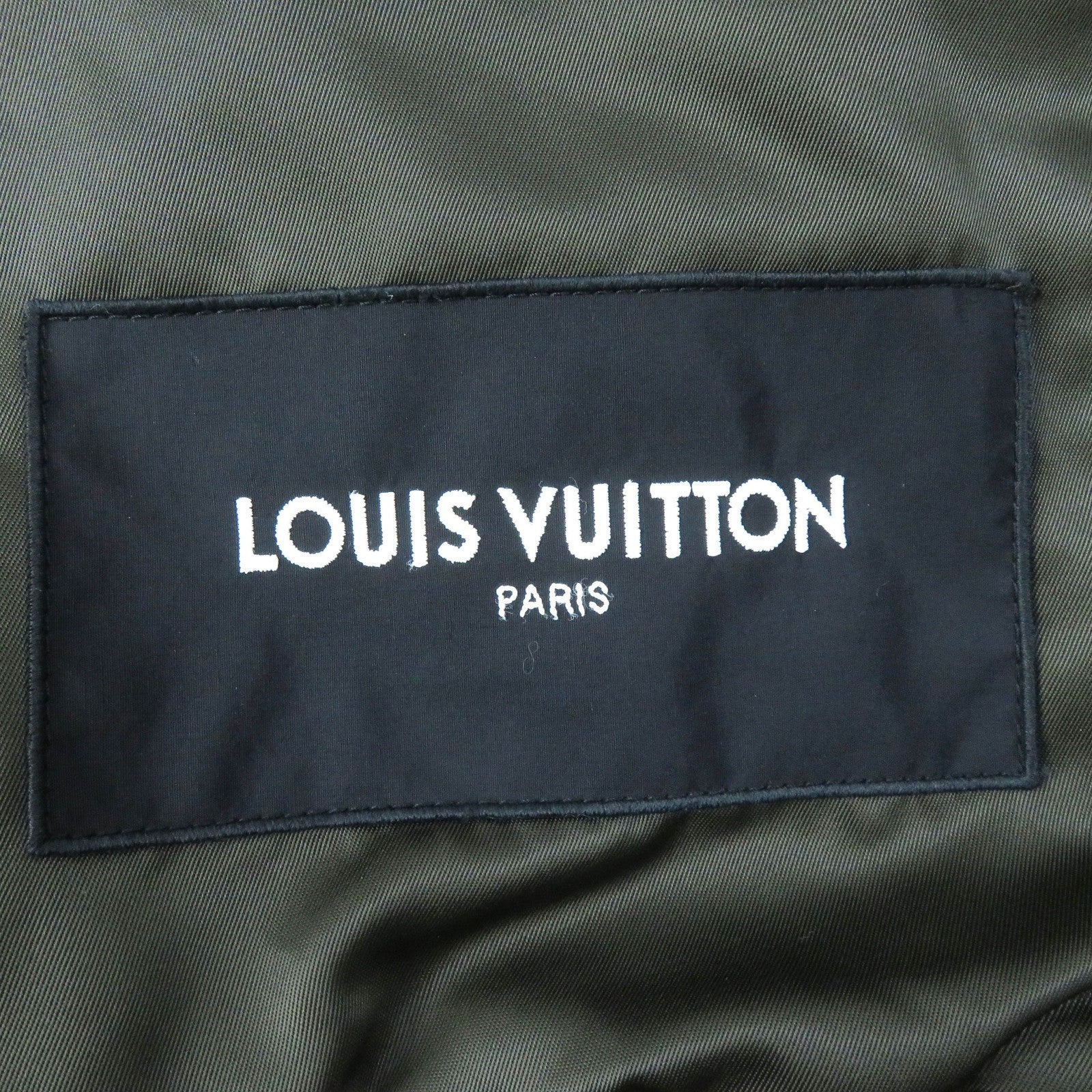 Louis Vuitton Monogram Nylon Hooded Parka Jacket