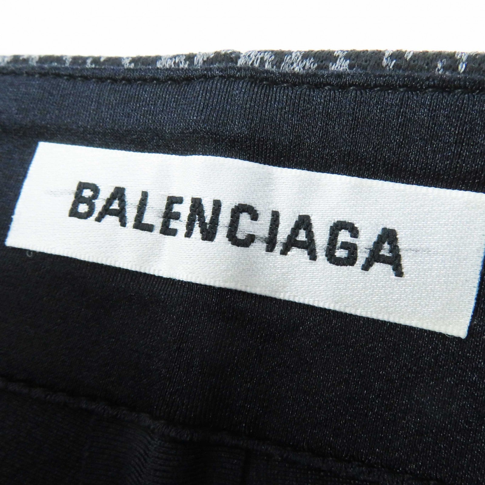 Balenciaga Glen Check Center Press Pants