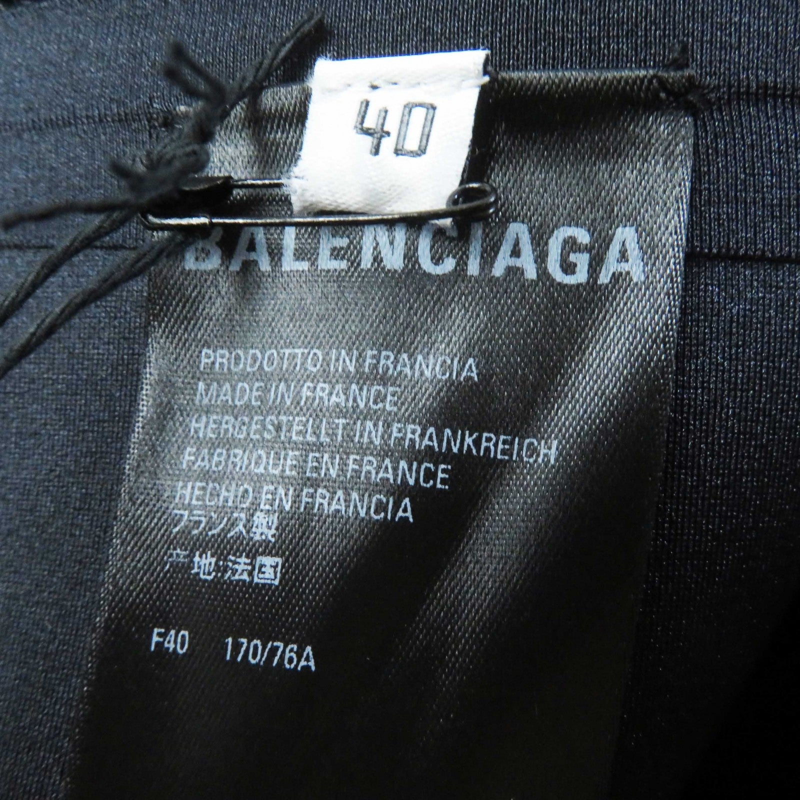 Balenciaga Glen Check Center Press Pants