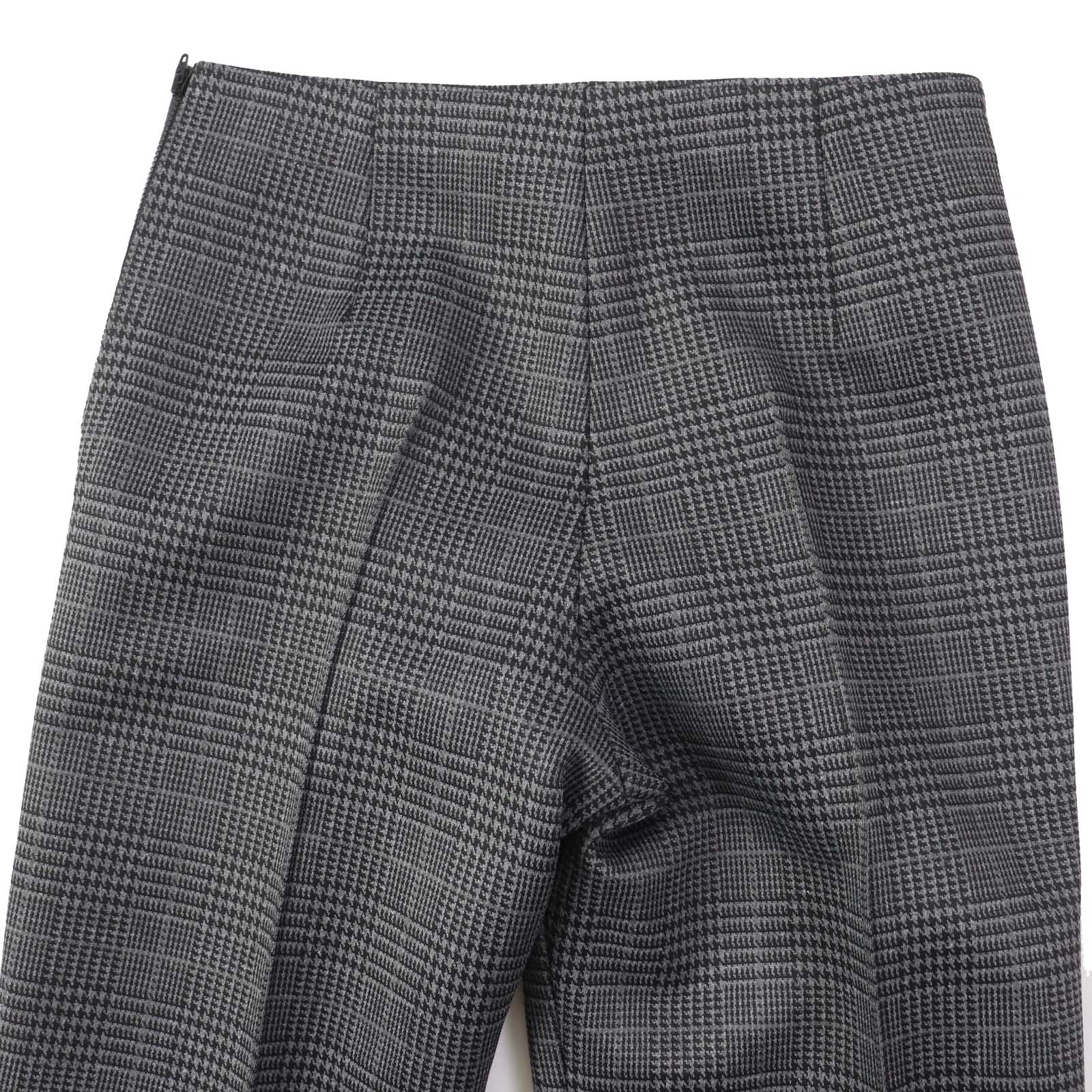 Balenciaga Glen Check Center Press Pants