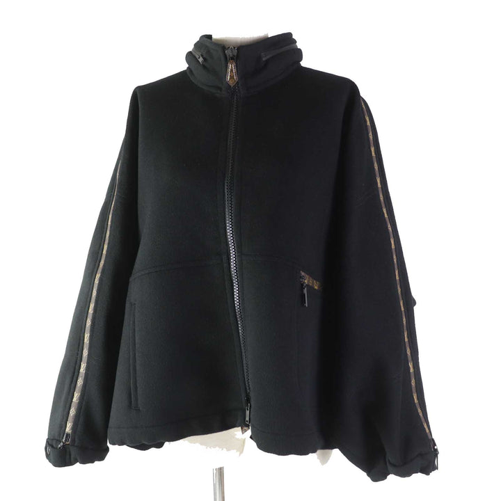 Louis Vuitton Wool Silk Monogram Parka Jacket