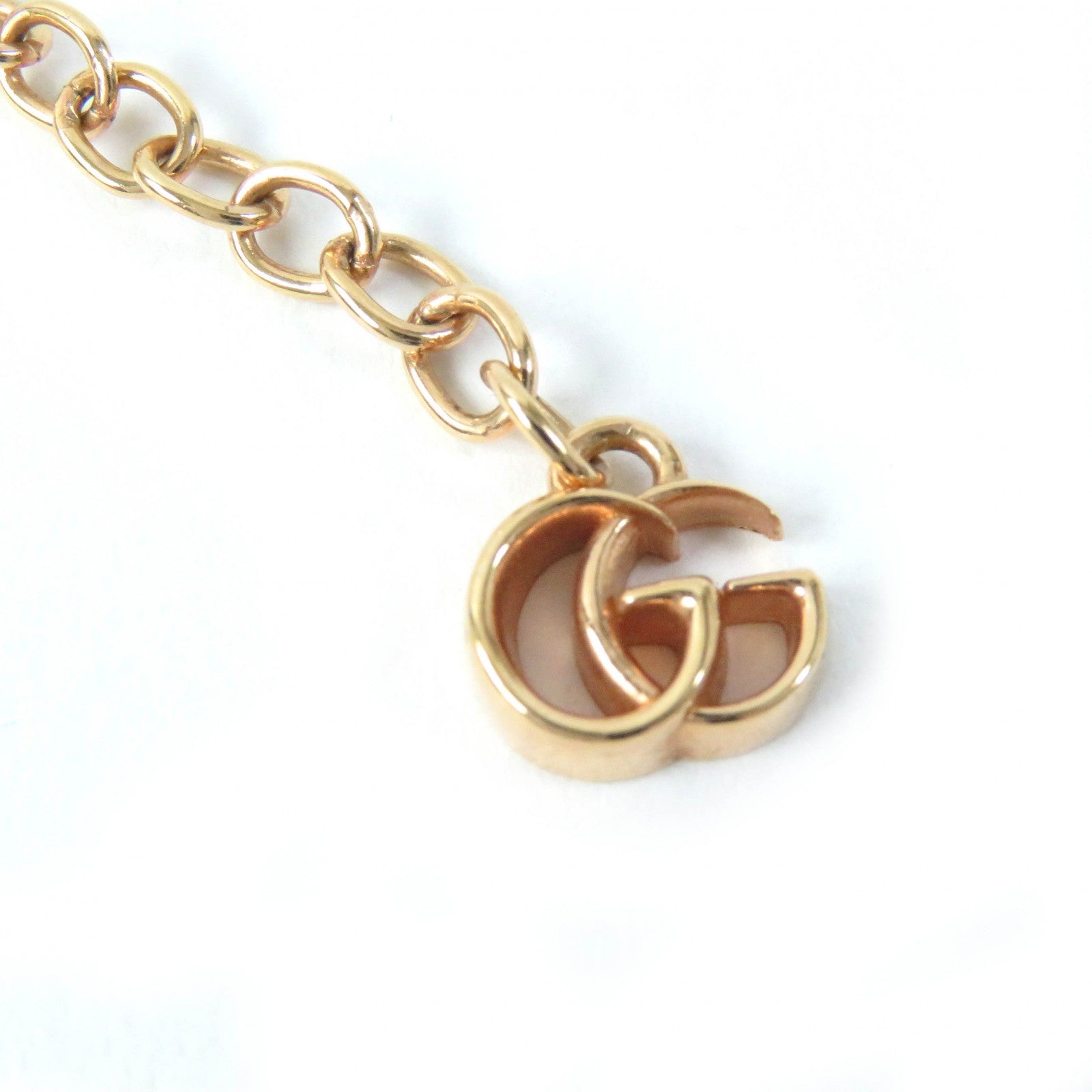 Gucci Double G Flower Necklace Rose Gold