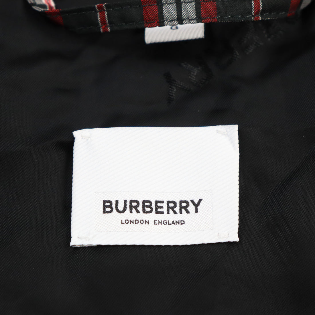 Burberry Quilted Hoodie Jacket Multicolor L