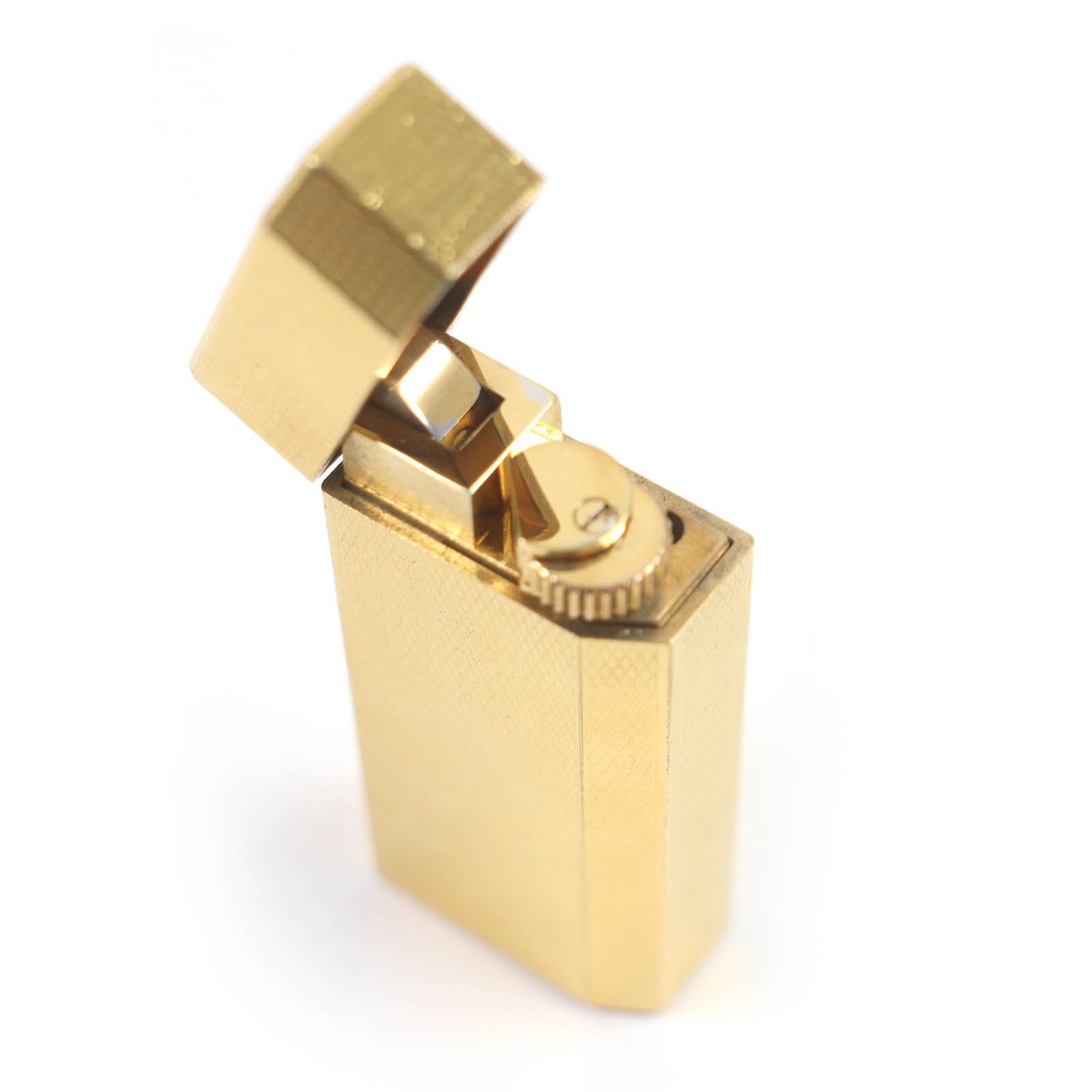 Cartier Gold Gas Lighter Swiss Made