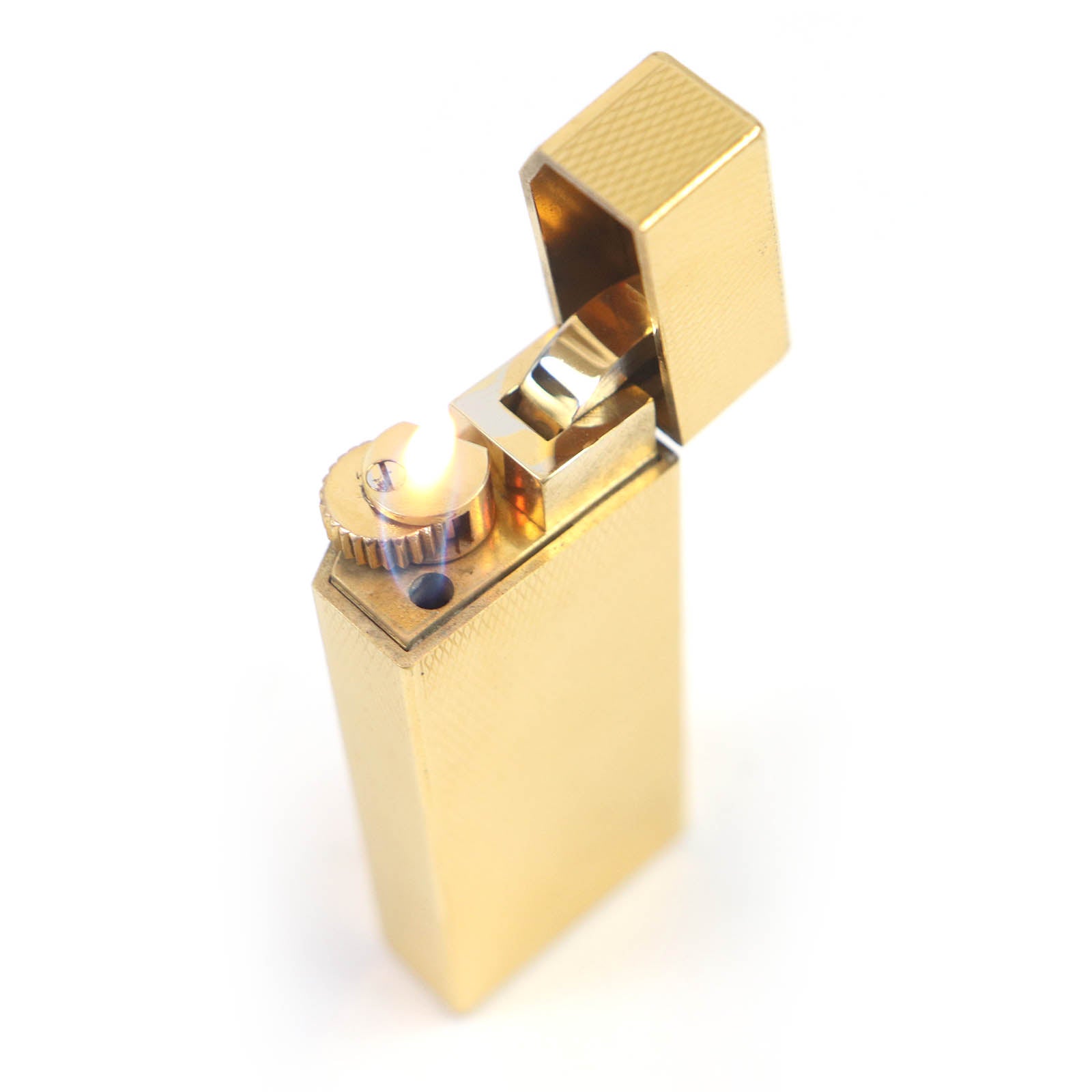 Cartier Gold Gas Lighter Swiss Made