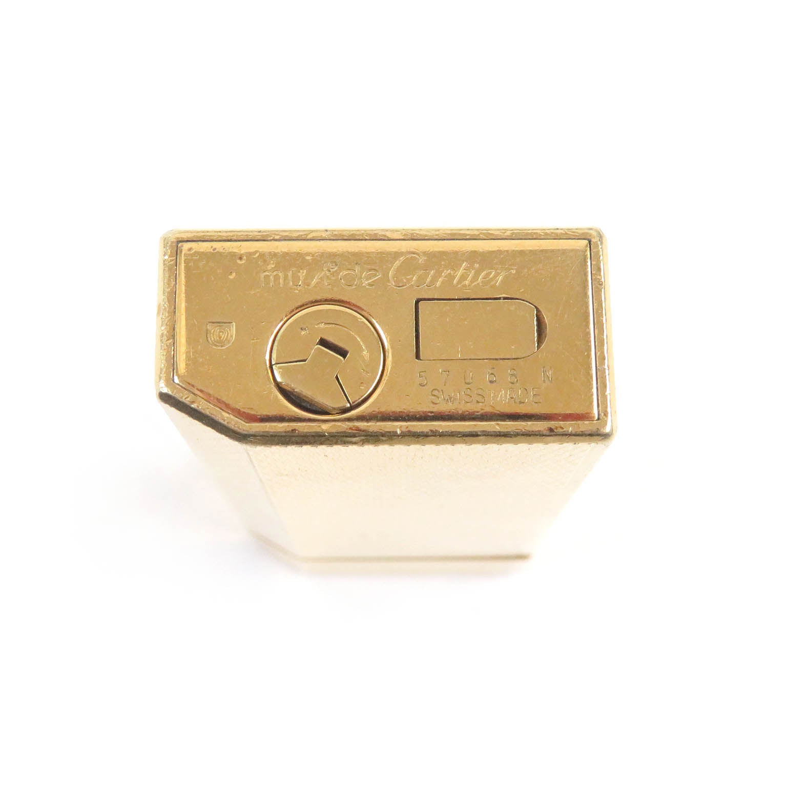 Cartier Gold Gas Lighter Swiss Made