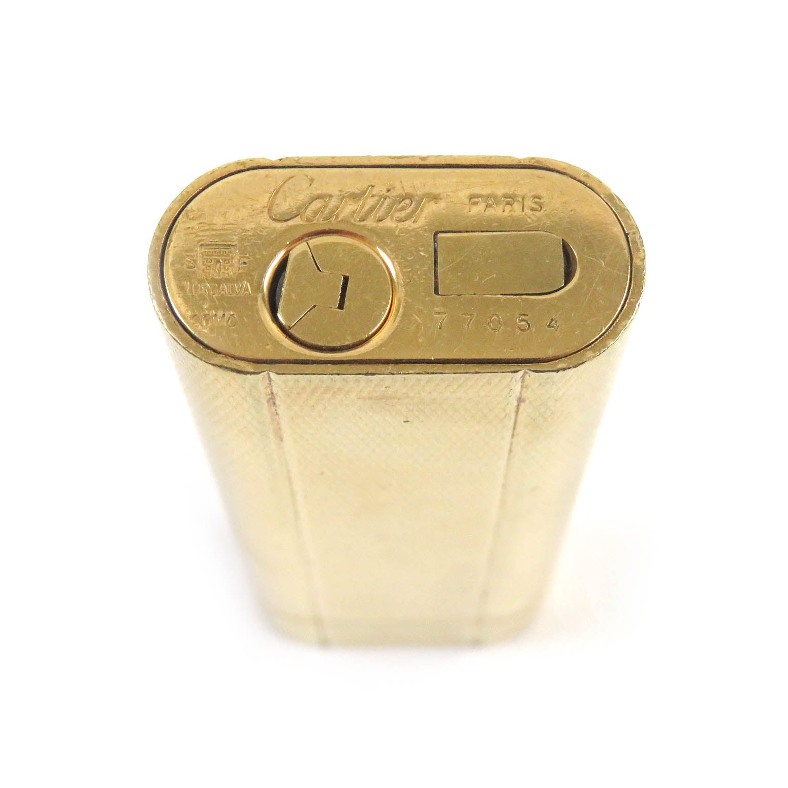 Cartier Gold Gas Lighter Swiss Made