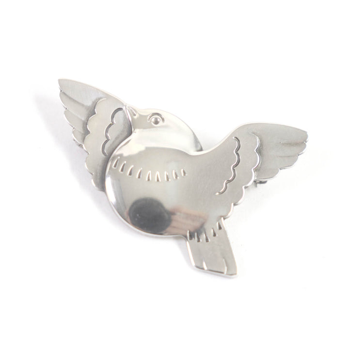 Georg Jensen Bird Motif Brooch SV925 Silver