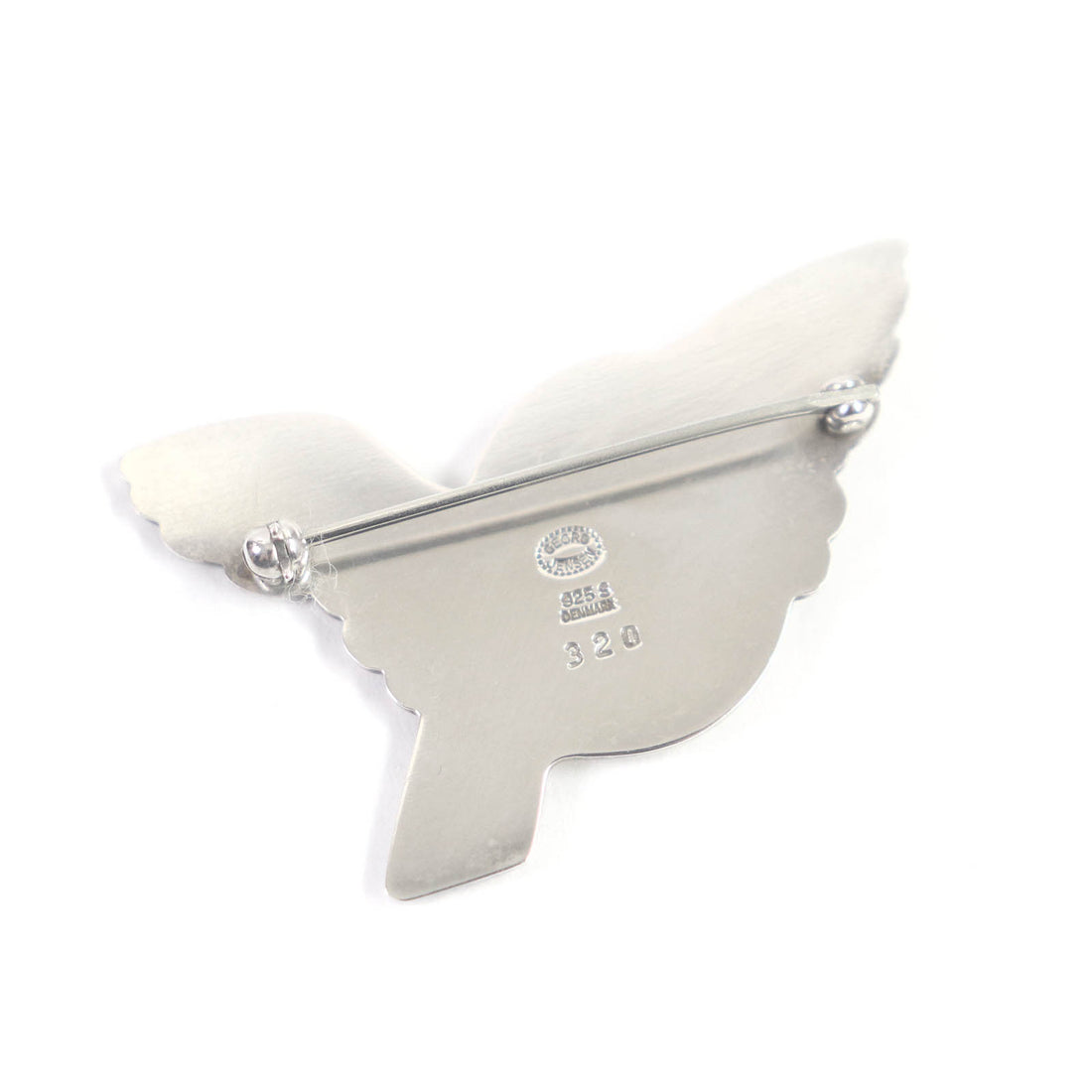 Georg Jensen Bird Motif Brooch SV925 Silver