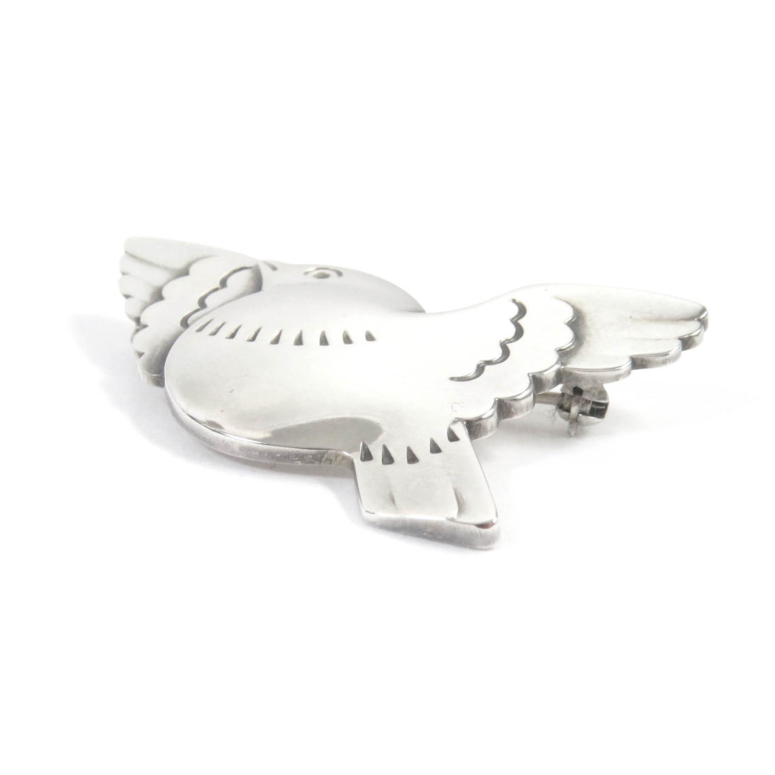 Georg Jensen Bird Motif Brooch SV925 Silver