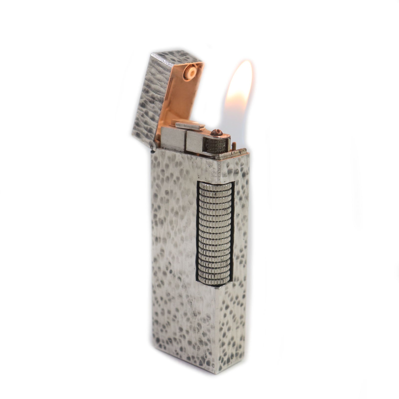 Dunhill Swiss Square Pattern Roller Gas Lighter