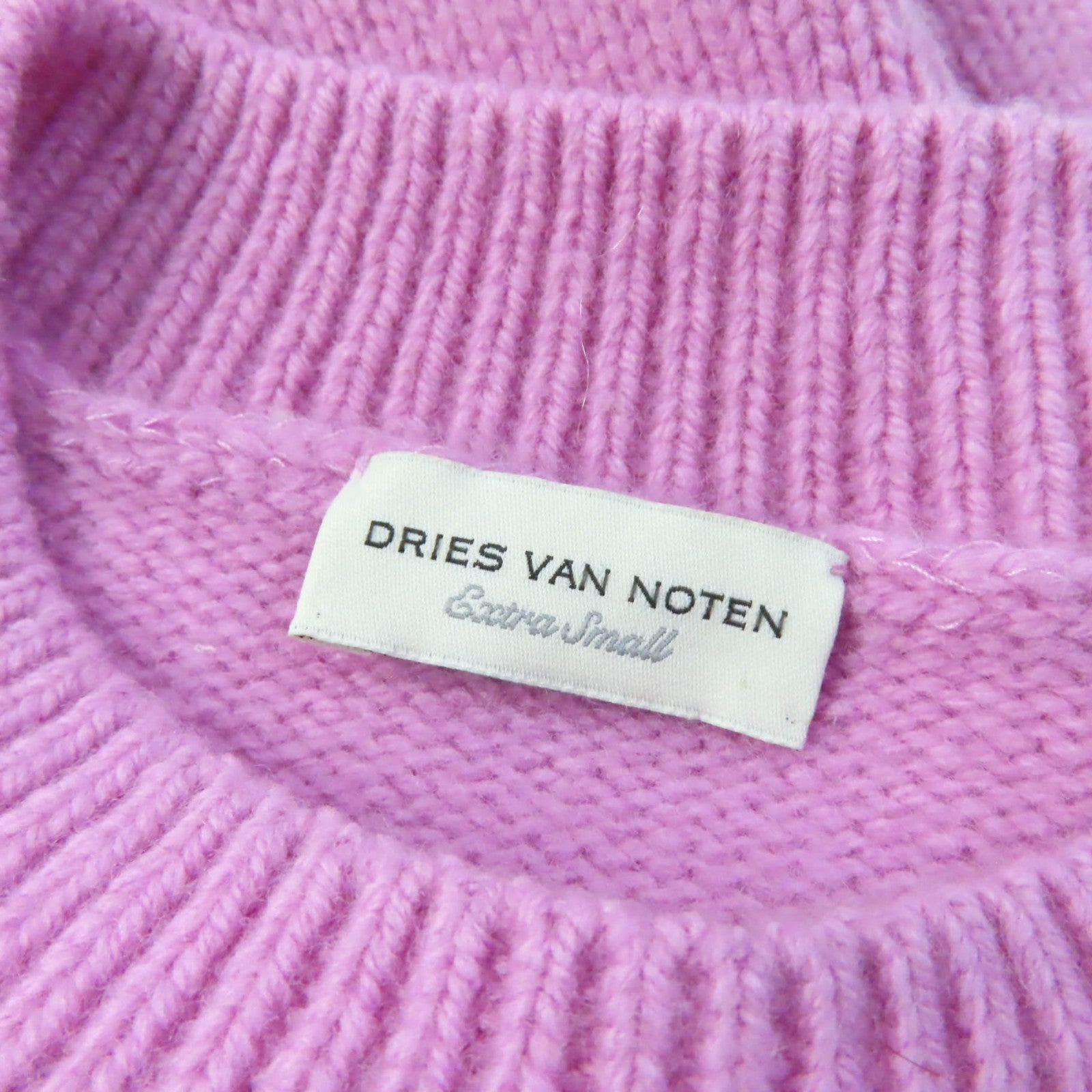 DRIES VAN NOTEN Wool High Neck Sweater XS Women