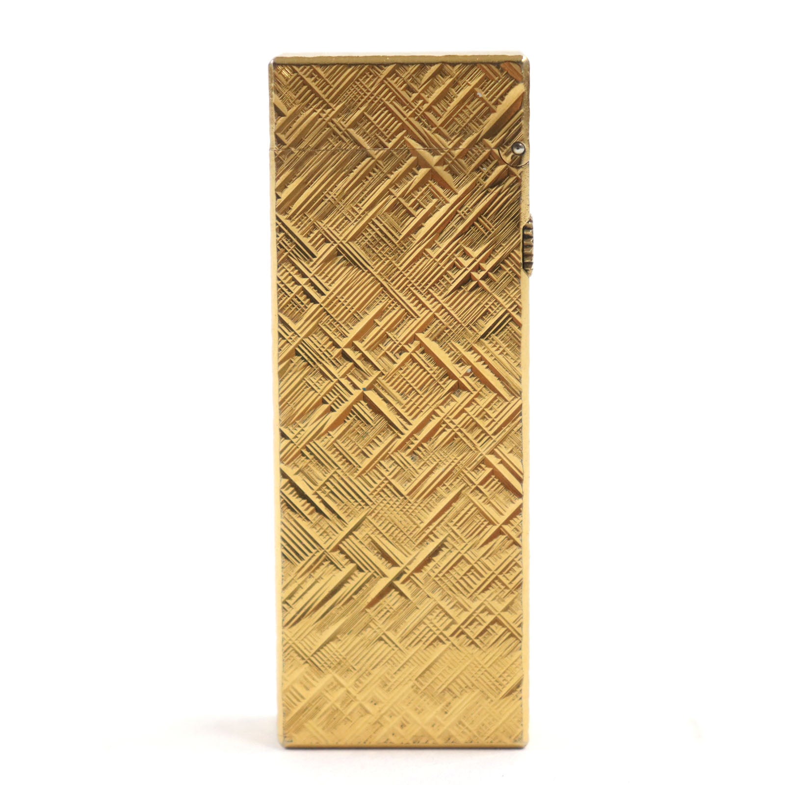 Dunhill Square Roller Lighter Gold Swiss Made