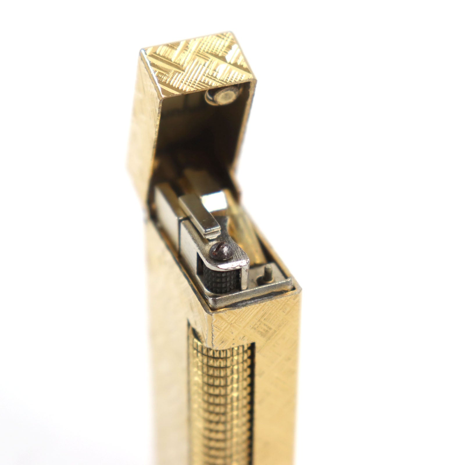 Dunhill Square Roller Lighter Gold Swiss Made