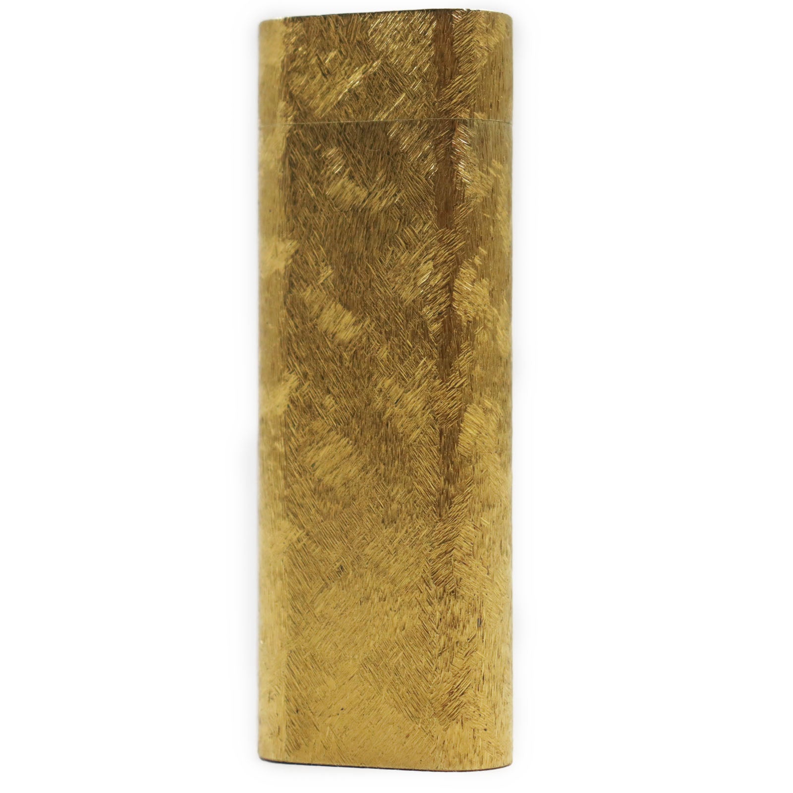 Cartier Oval Pattern Gas Lighter Gold