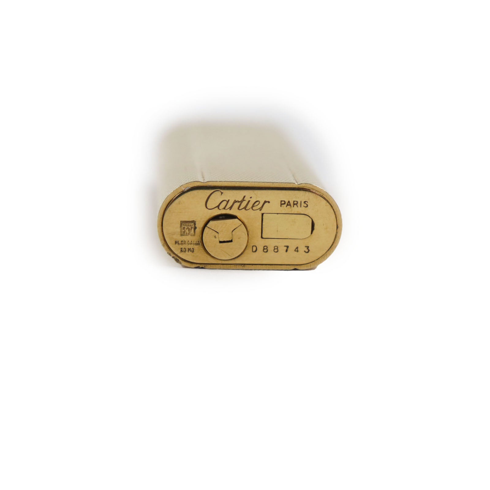 Cartier Gold Gas Lighter Smoking Accessories