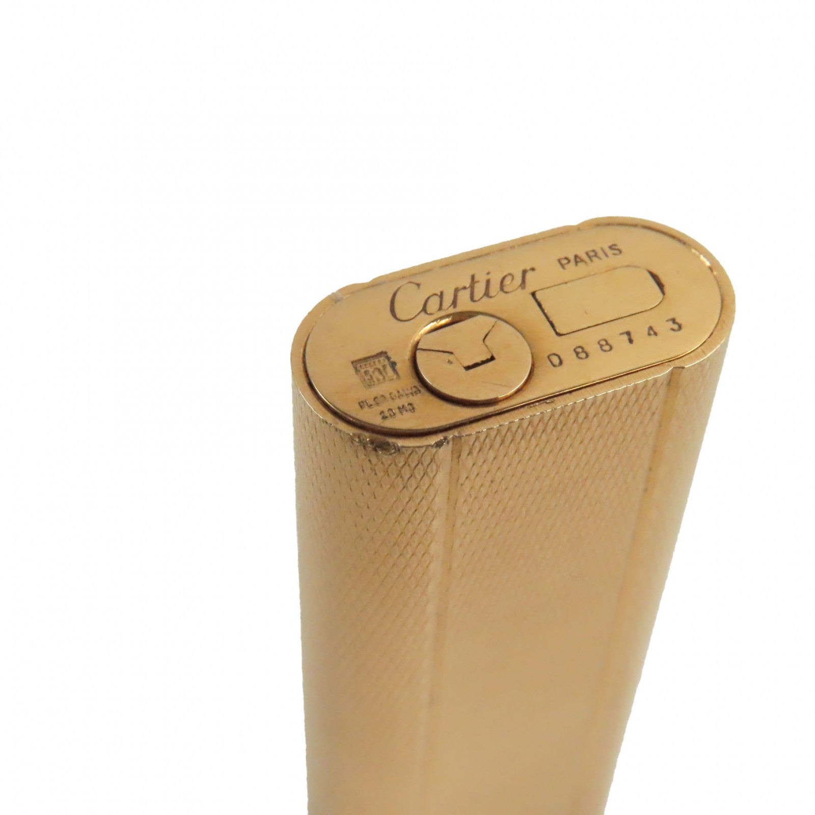 Cartier Gold Gas Lighter Smoking Accessories