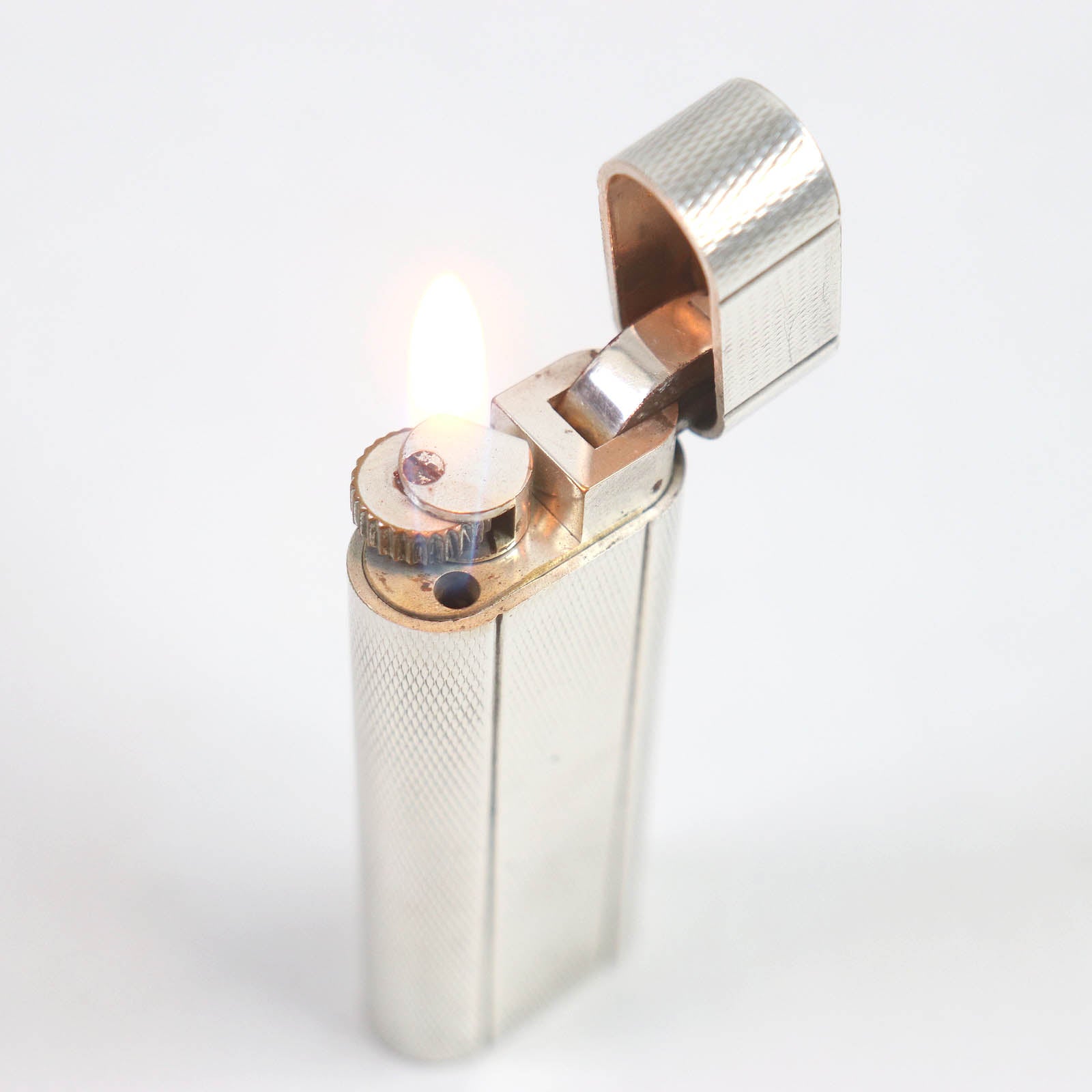 Cartier Oval Roller Gas Lighter Smoking Accessory