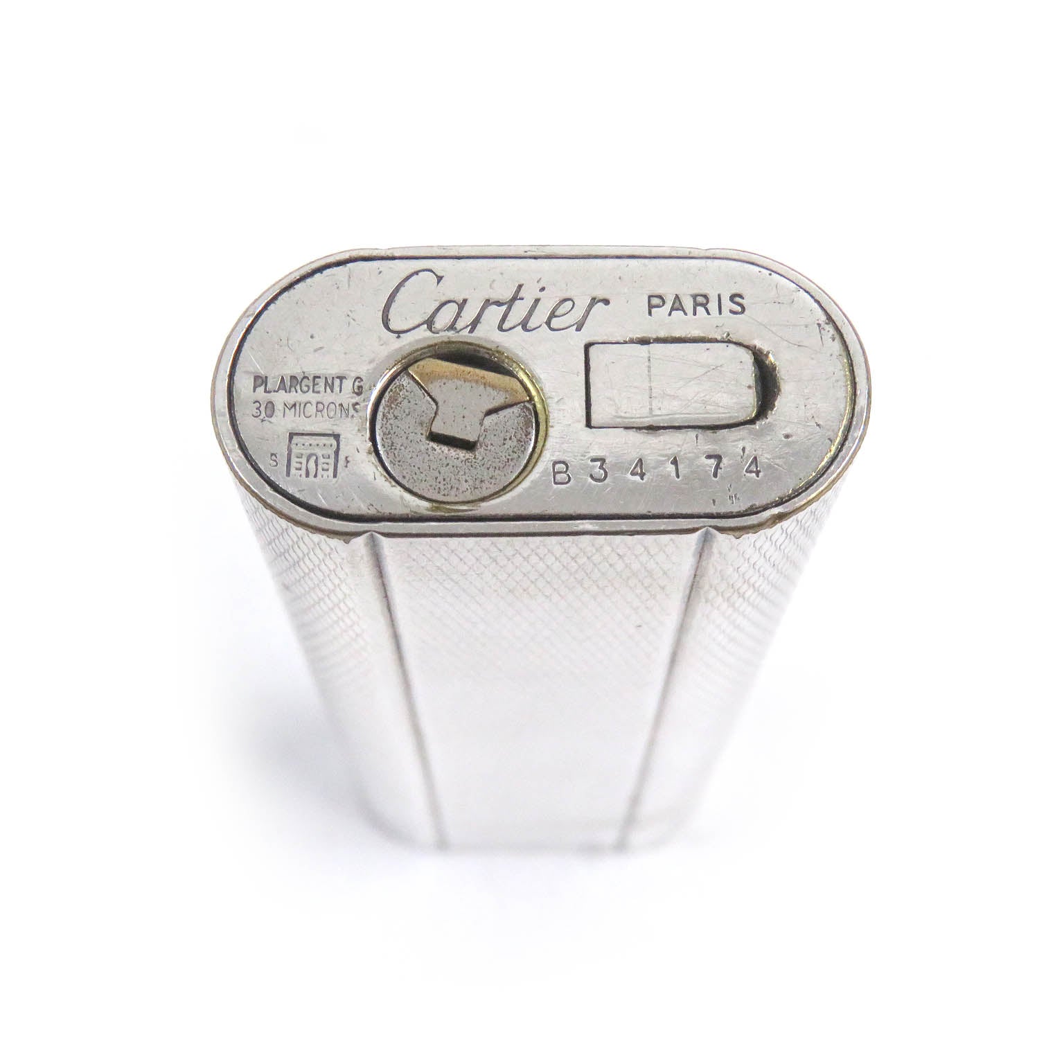 Cartier Oval Roller Gas Lighter Smoking Accessory