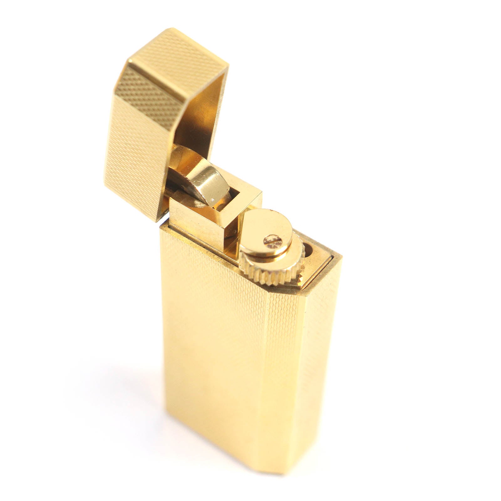 Cartier Gold Gas Lighter Swiss Made