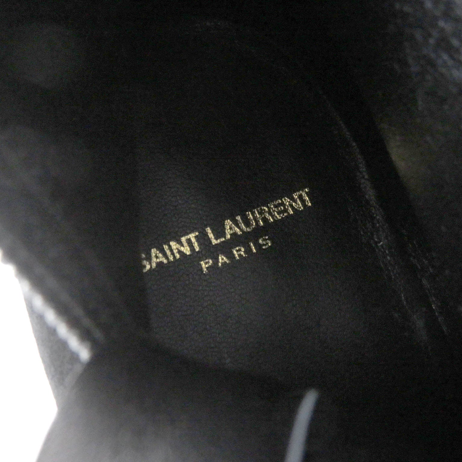 Saint Laurent VASSILI Suede Leather Short Boots