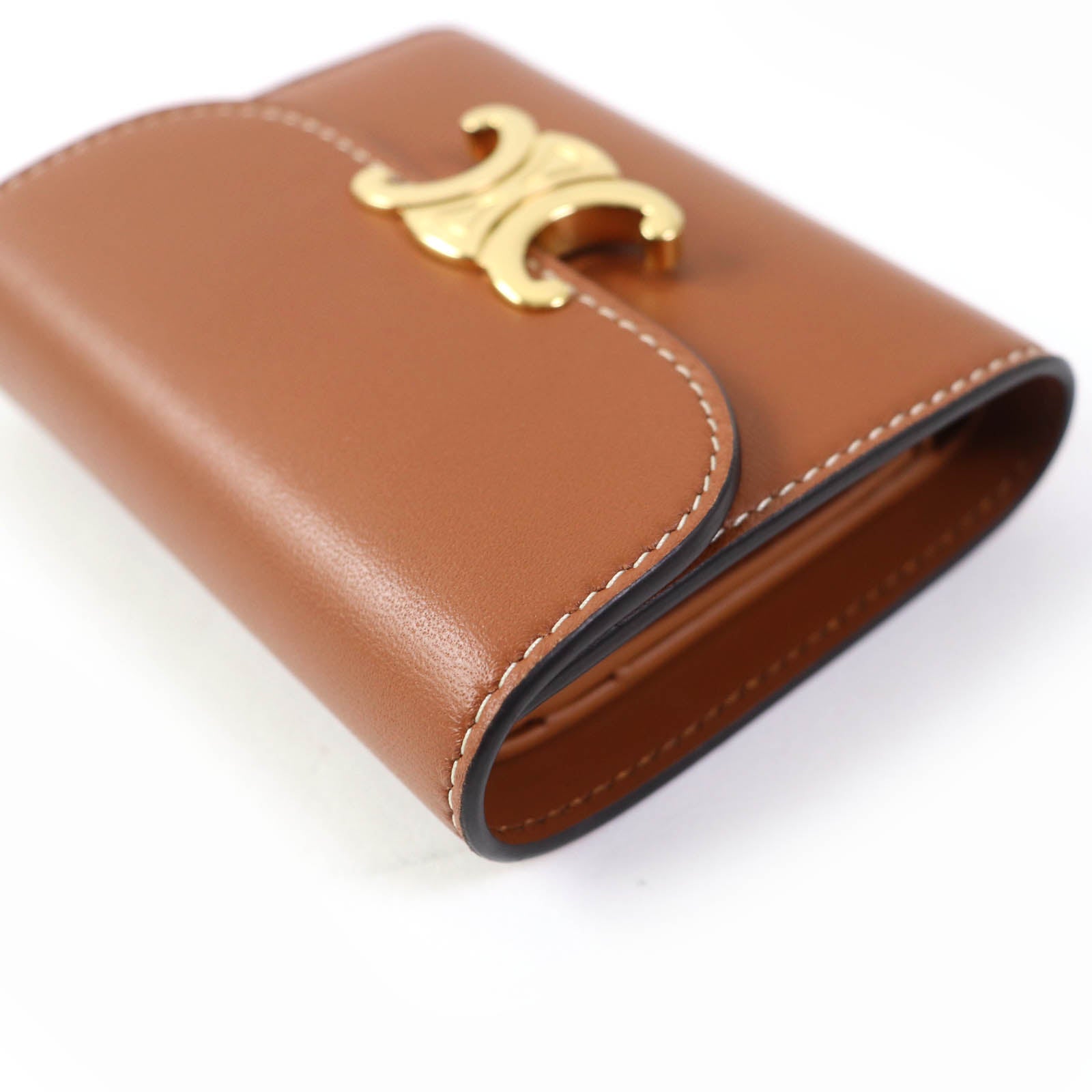 Celine Triomphe Small Lambskin Wallet