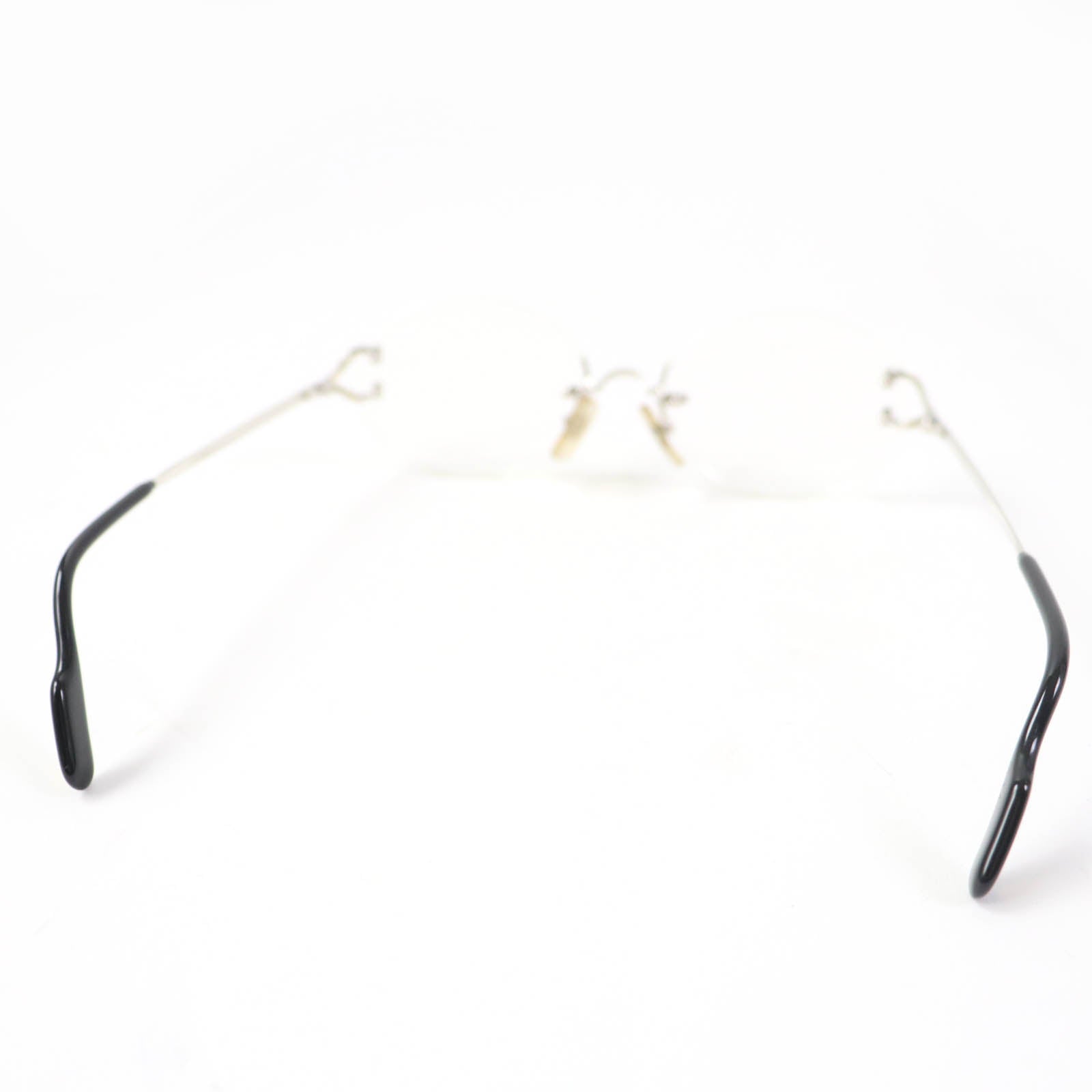 Cartier C Decor Glasses Eyewear Black Silver