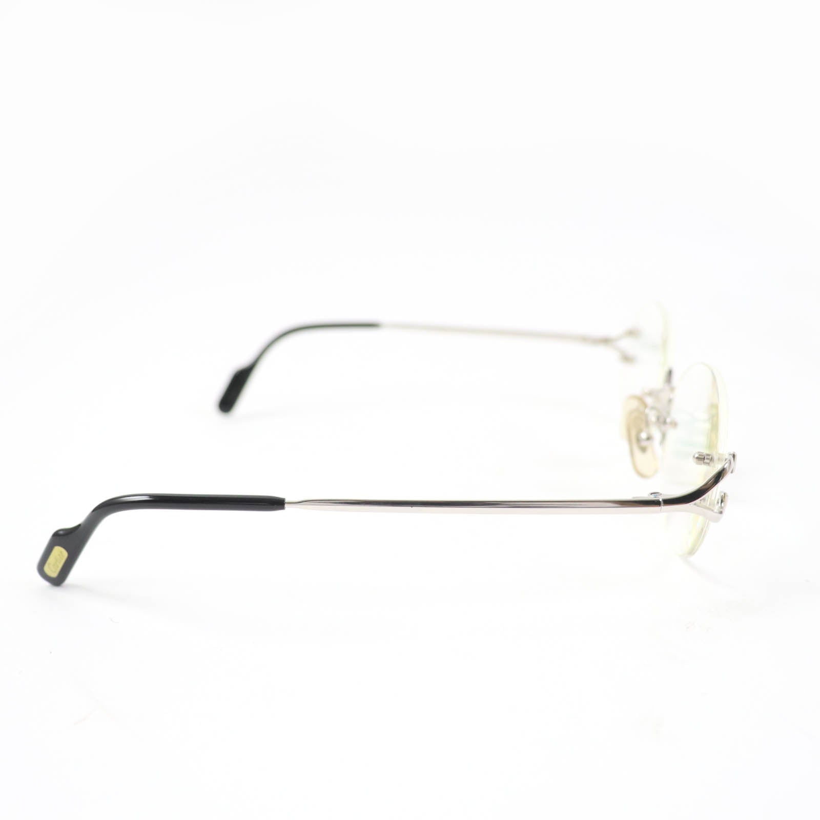 Cartier C Decor Glasses Eyewear Black Silver