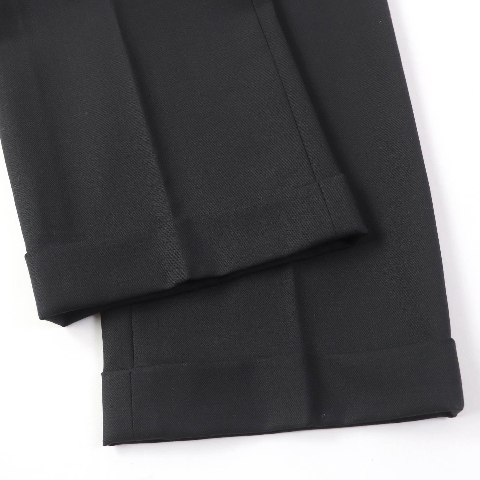 Celine Wool Gabardine Pants Black 34 Women