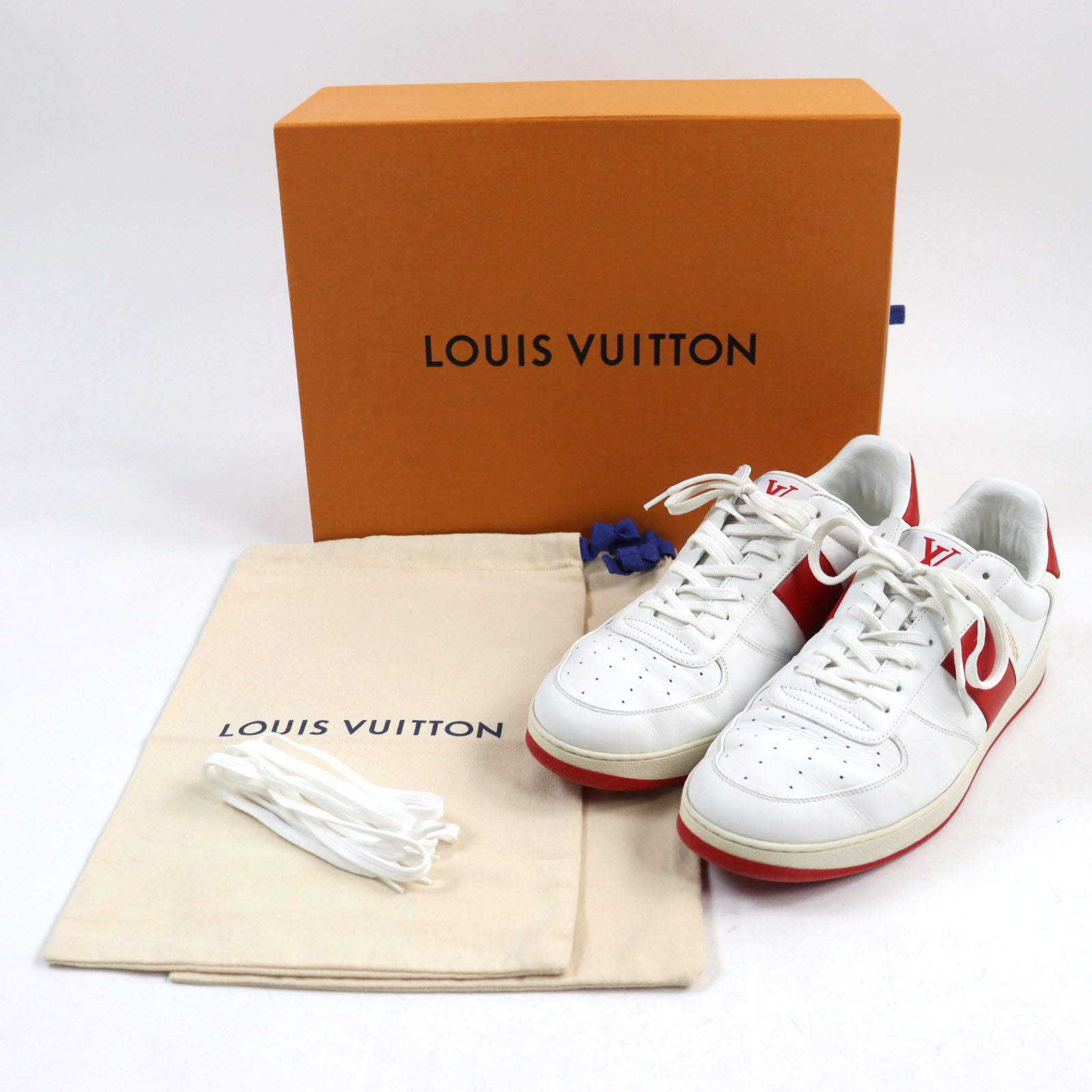 Louis Vuitton Rivoli Bi-color Leather Sneakers 8.5